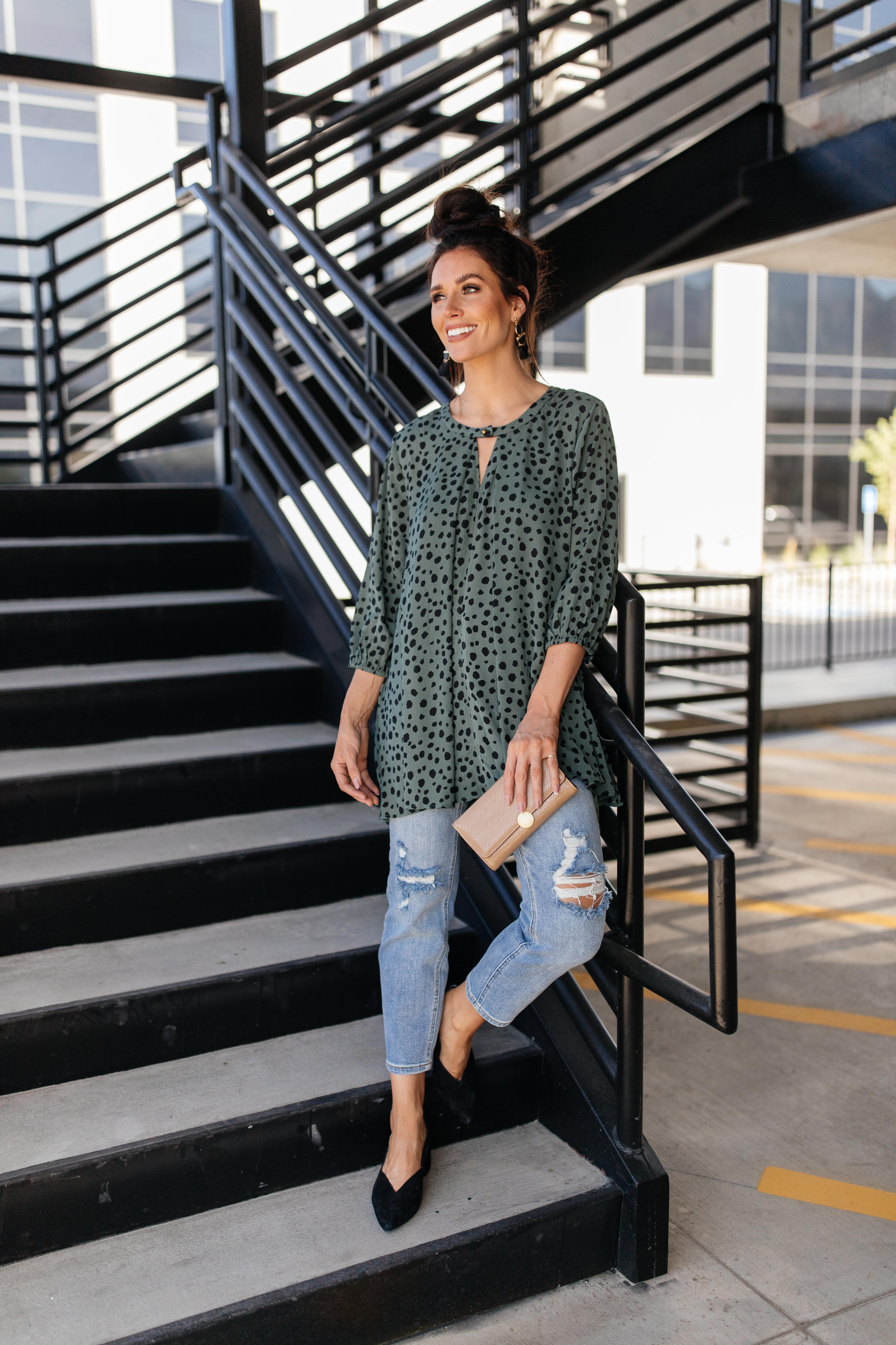 Spruce Dalmatian Spot Tunic