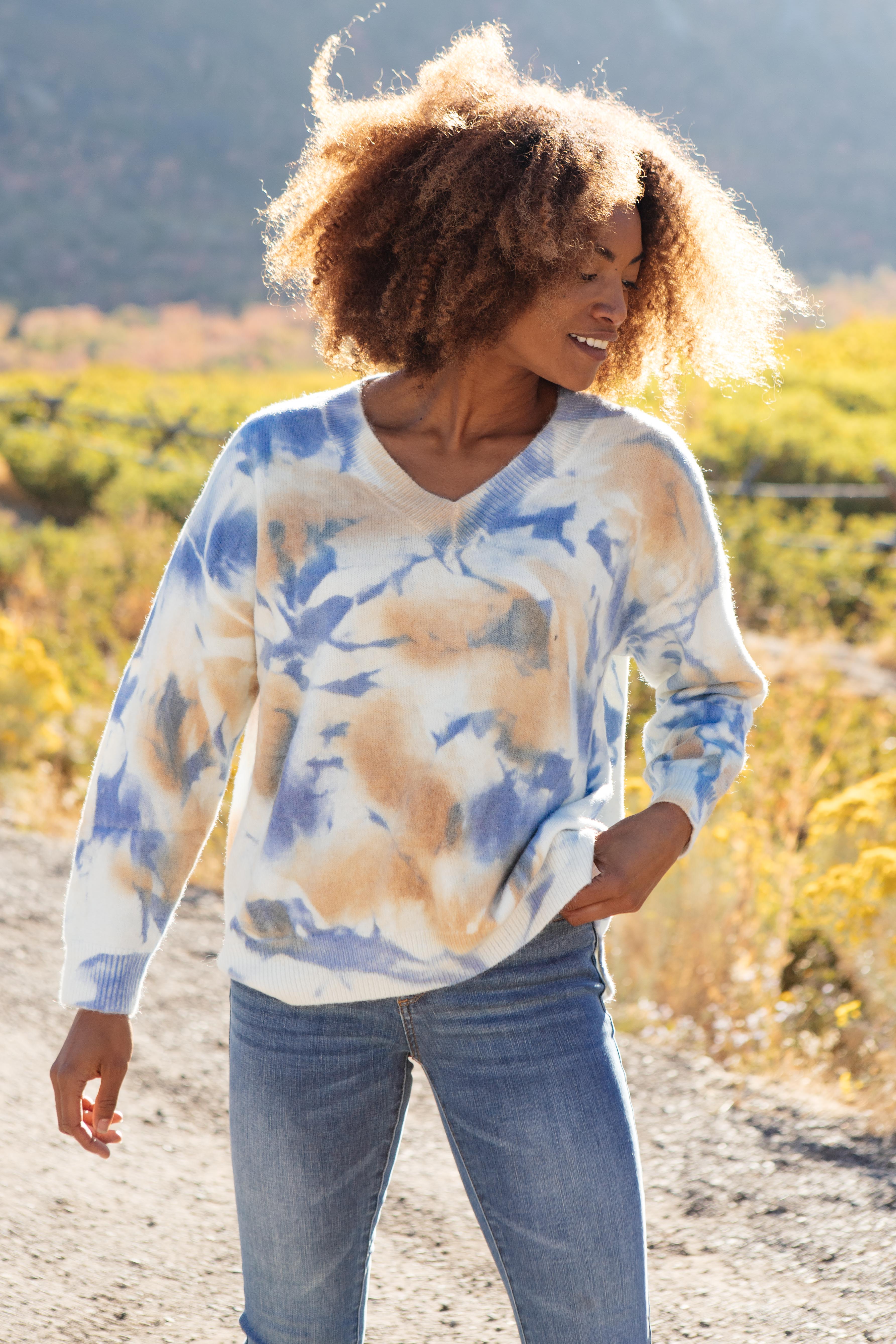 Tasha Tie Dyed Top