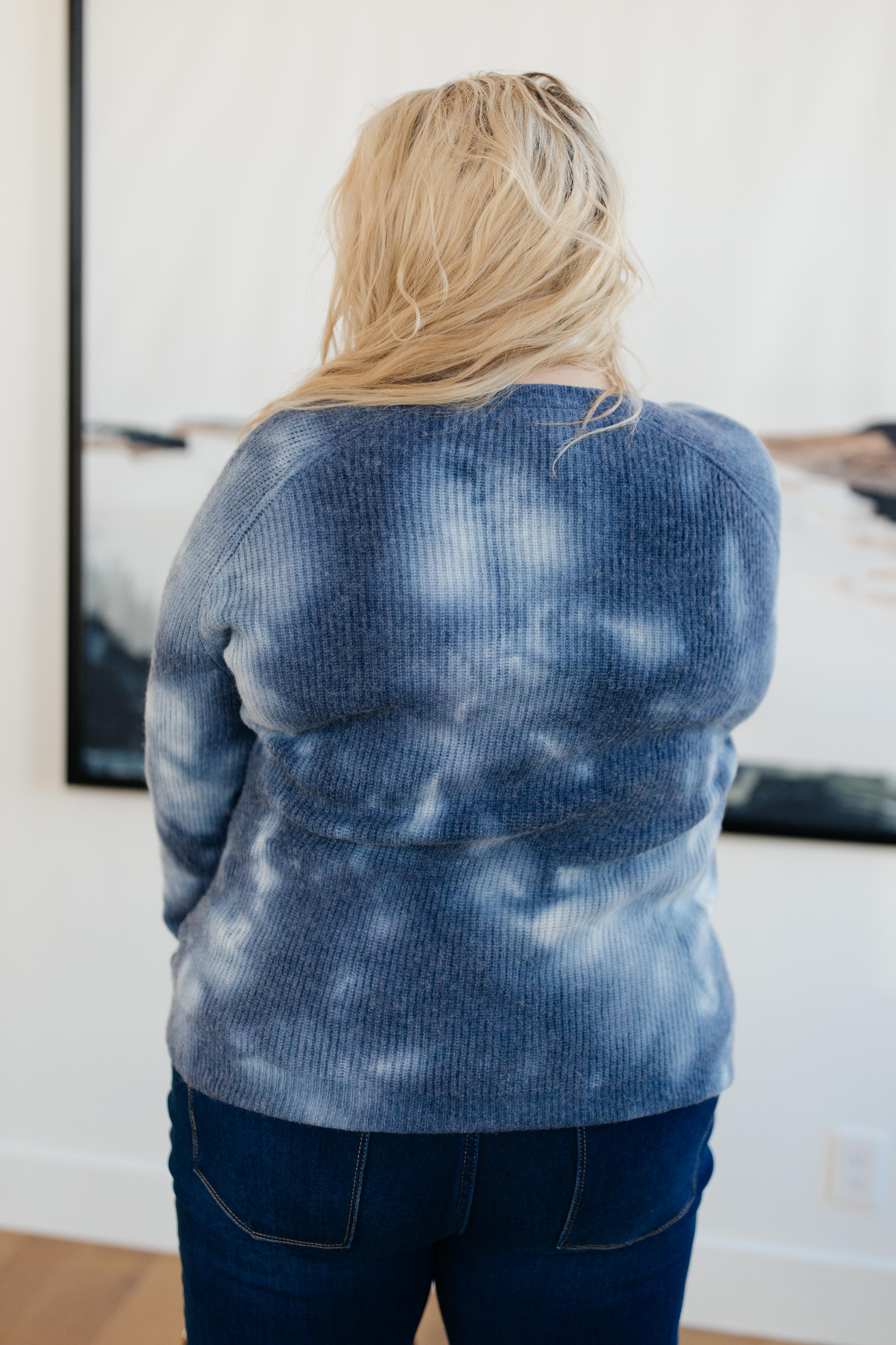 Margo Long Sleeve Top in Blue