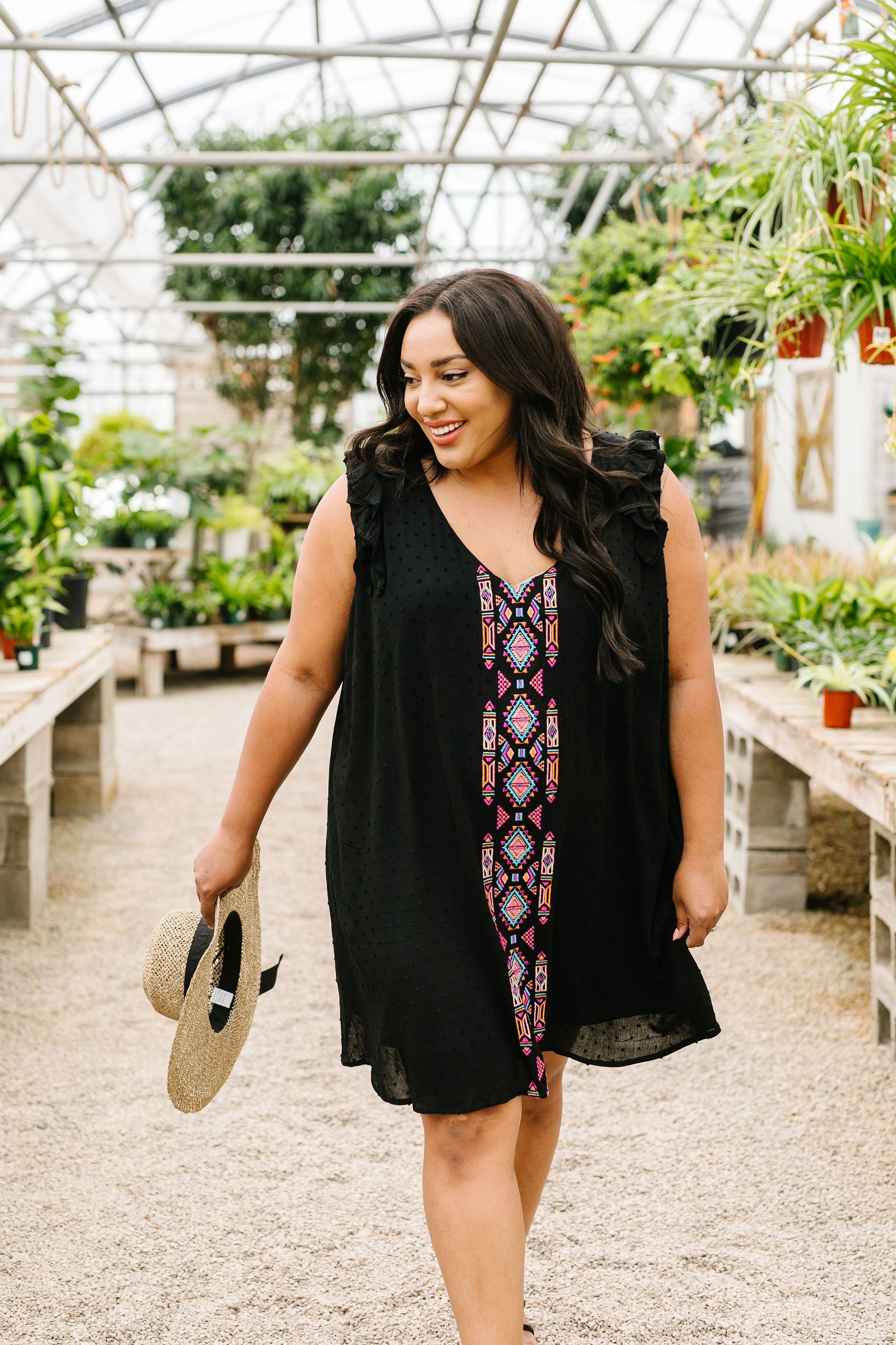 As You Like It Embroidered Dress