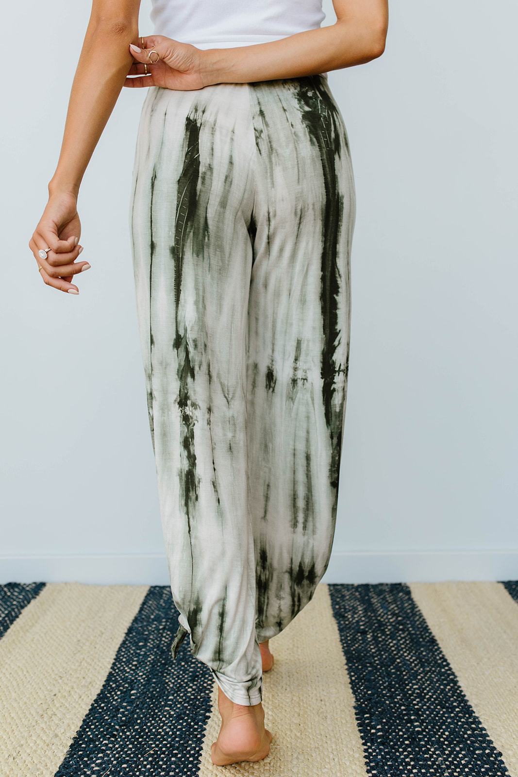 Beach Streak Pants In Olive