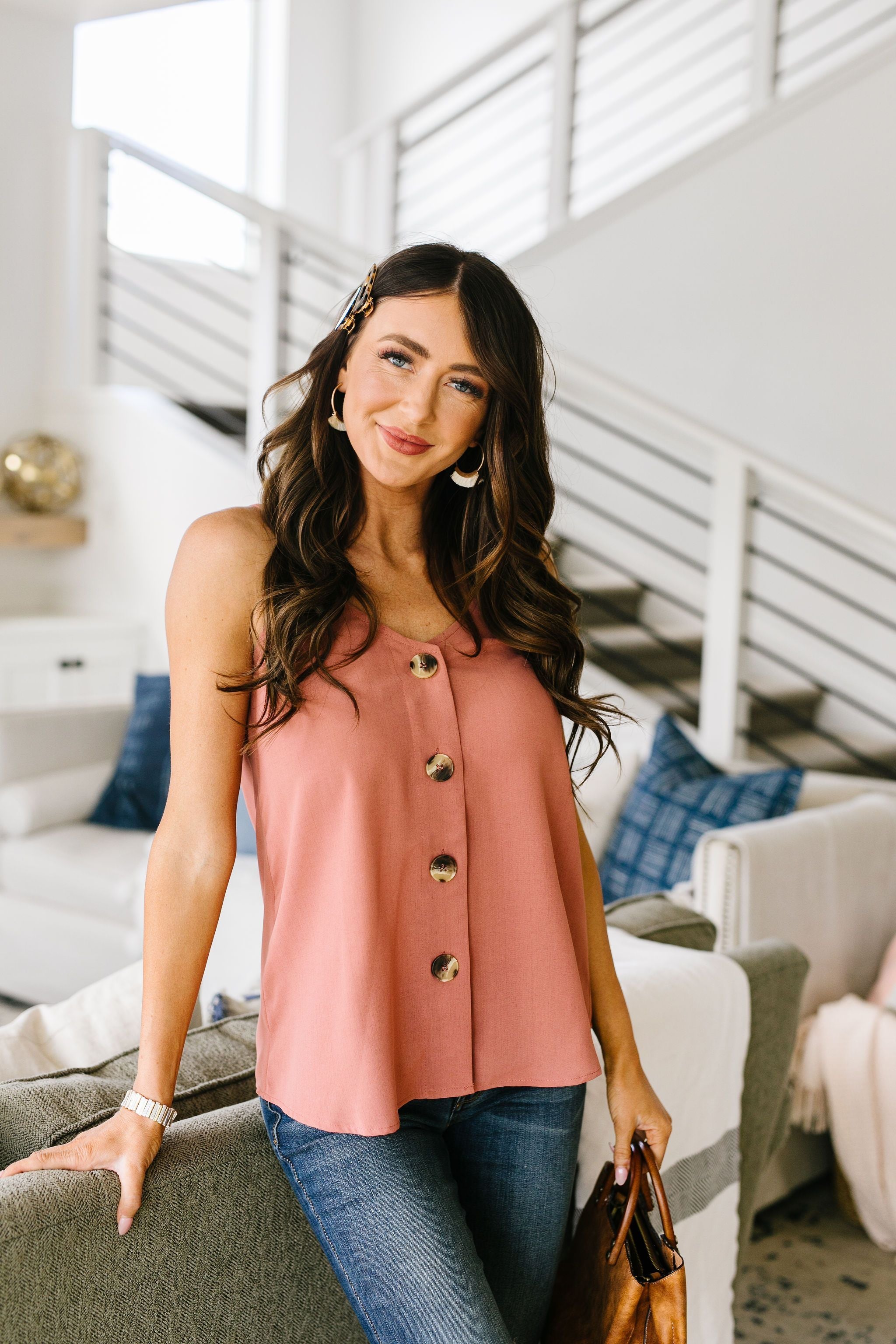 Big Buttons Cami