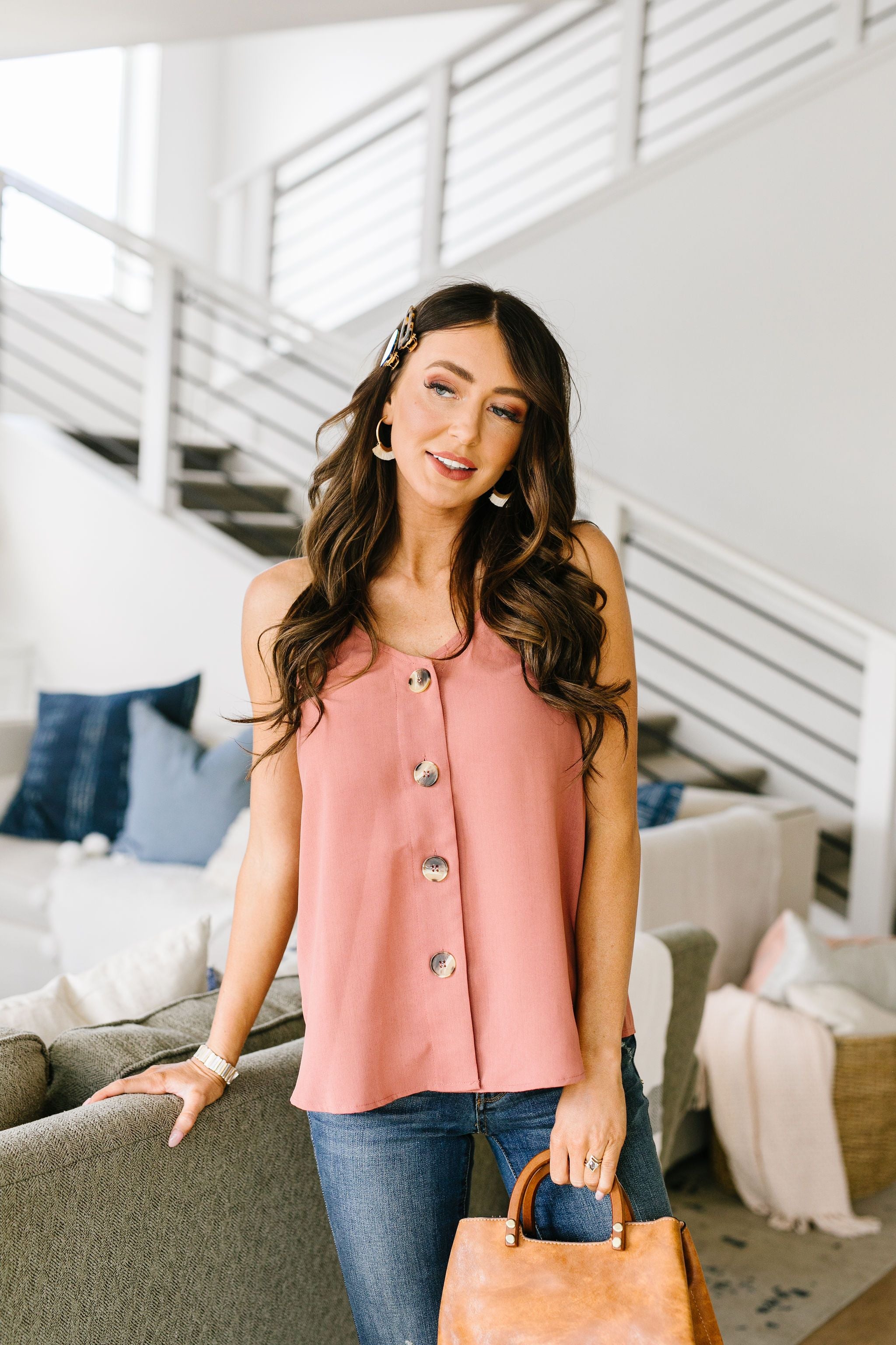 Big Buttons Cami