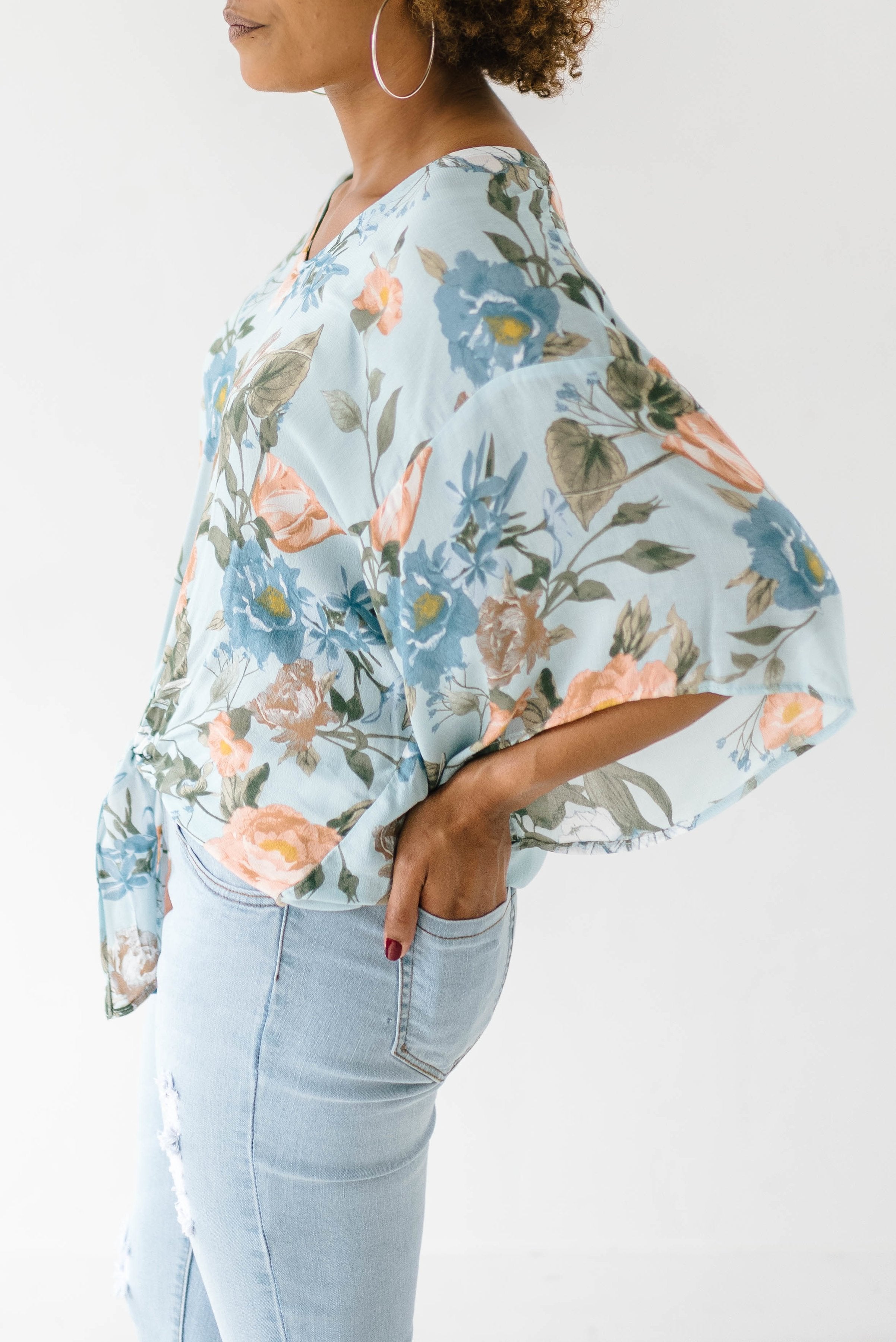 Blue Belle Top