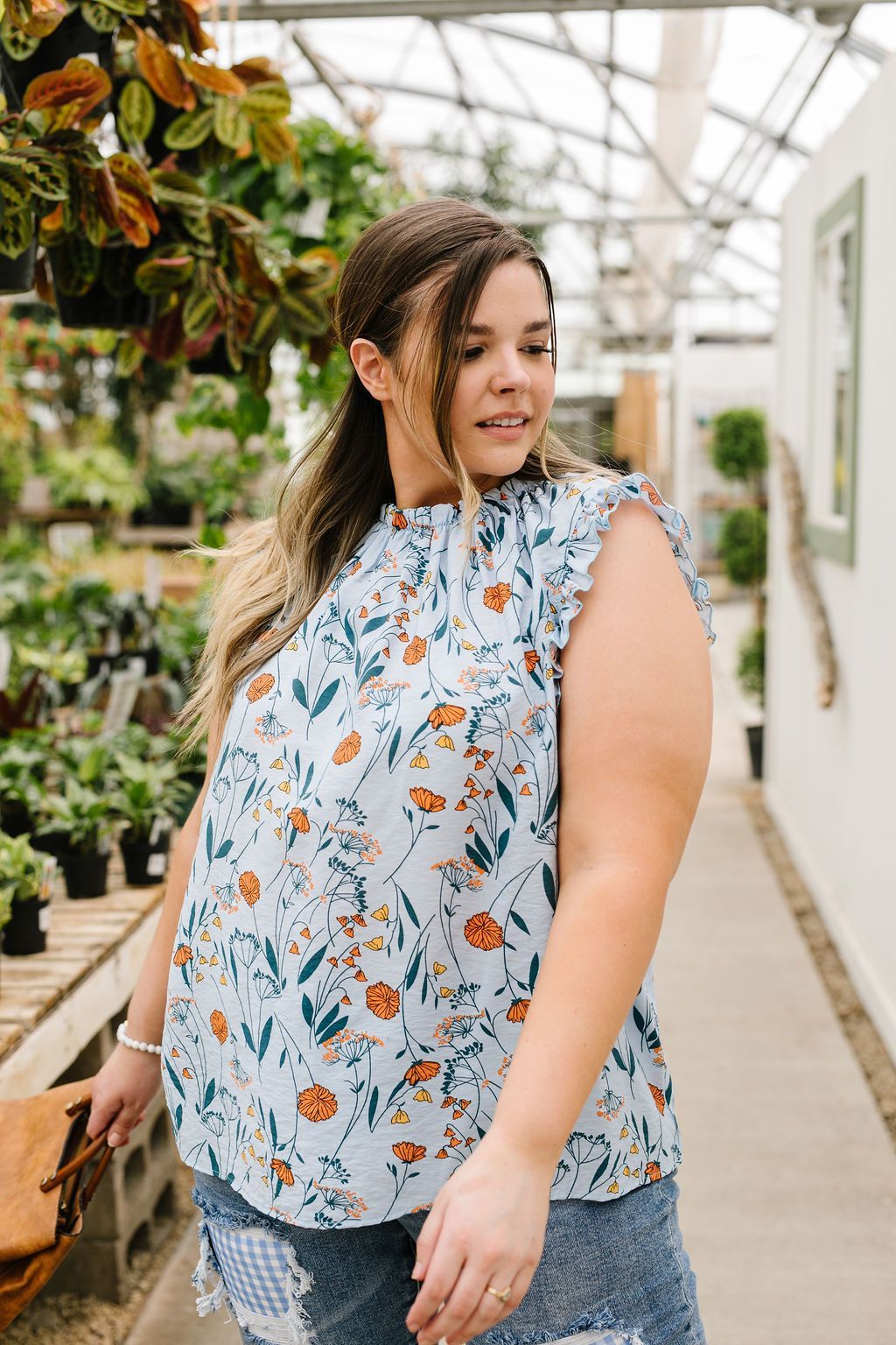 Blue Skies & Wildflowers Blouse