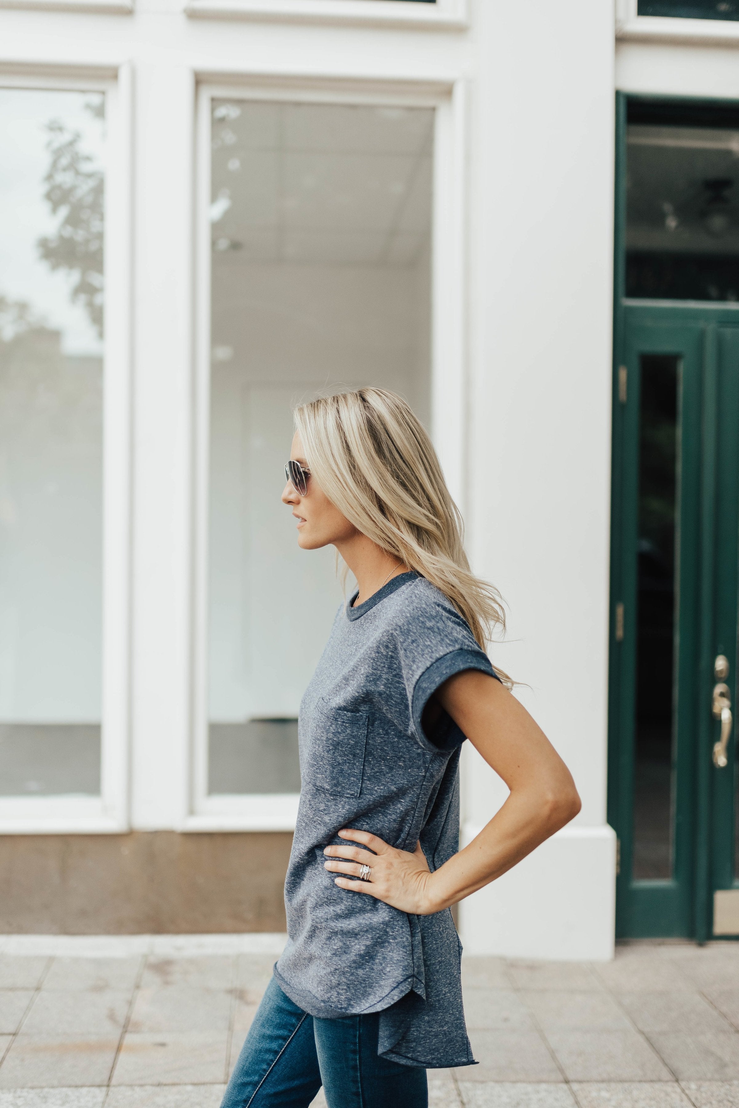 Blue Weekend Tee
