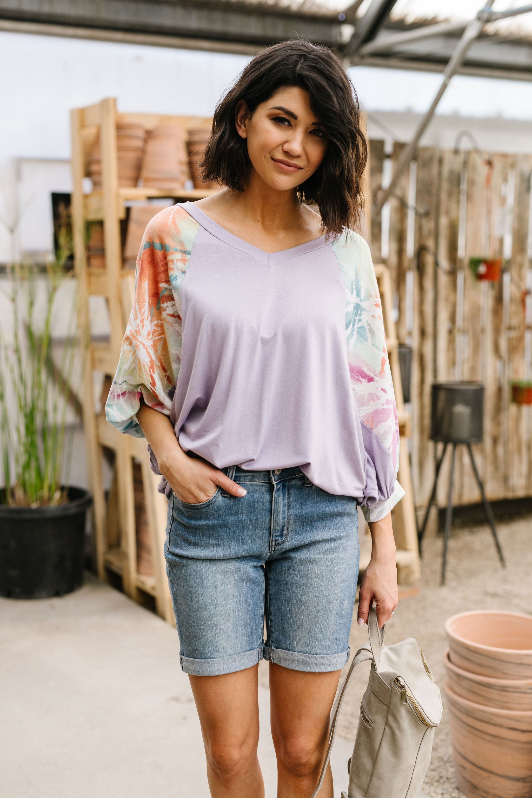 Burst Of Color Top