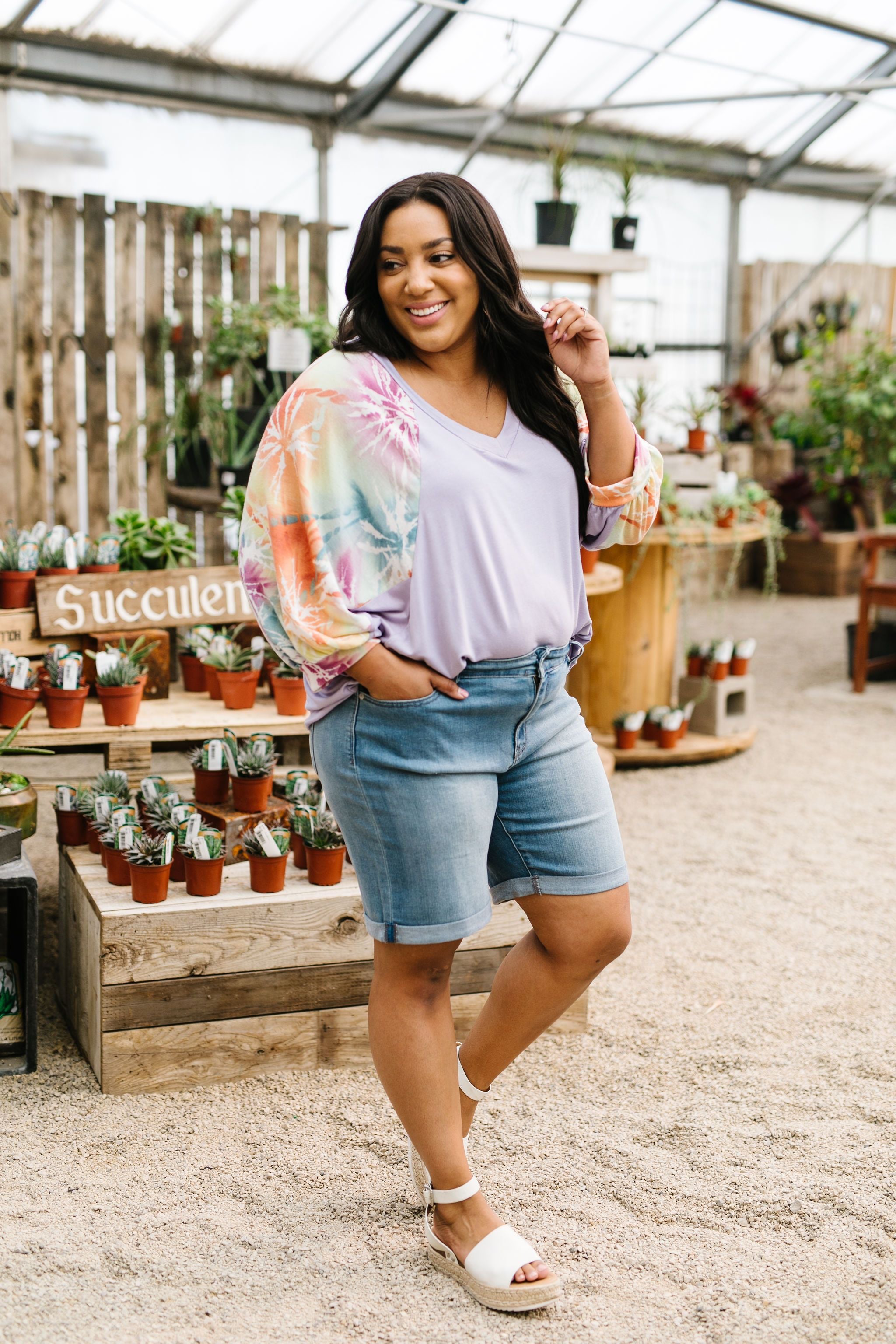 Burst Of Color Top