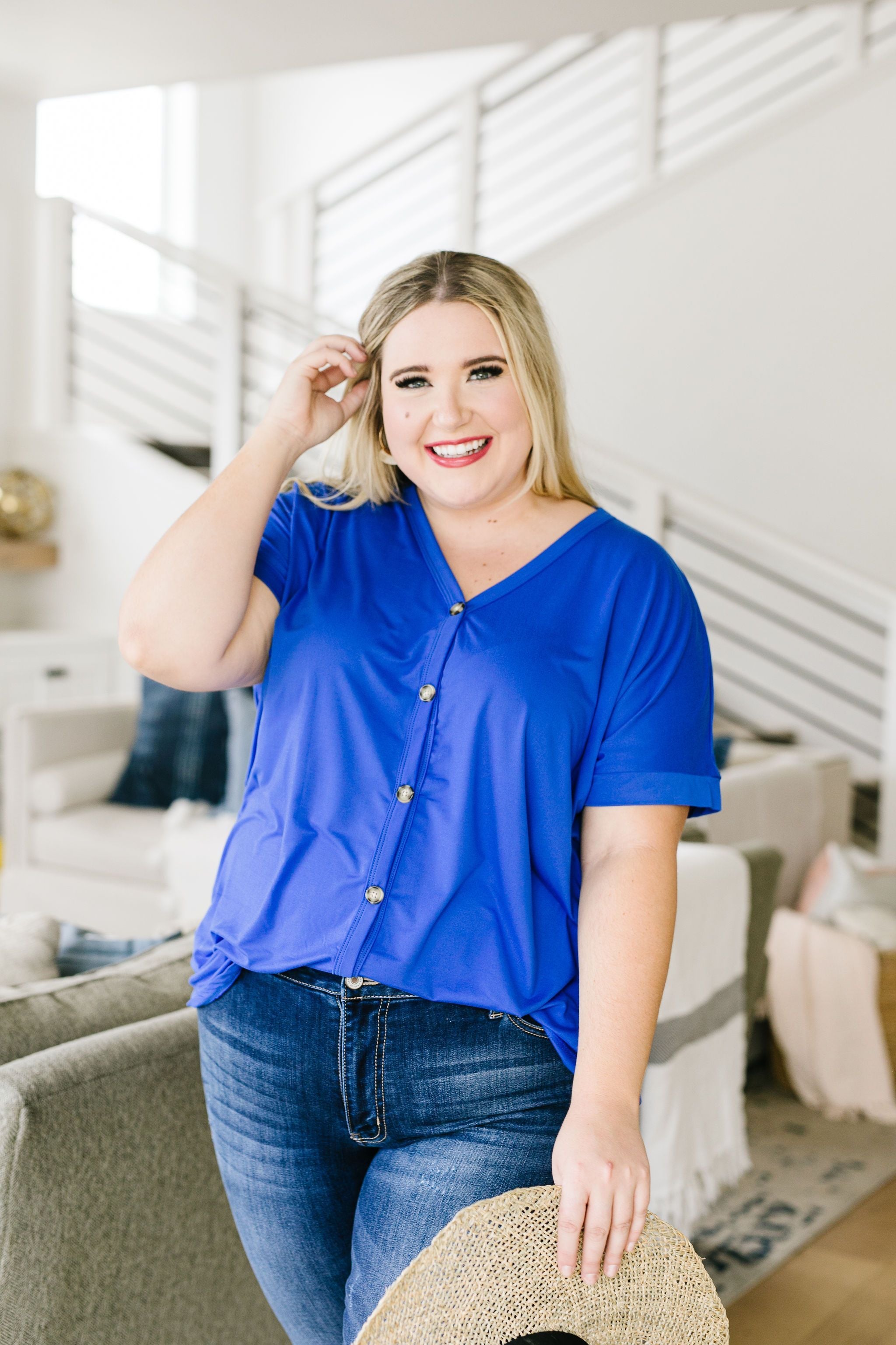 Button-down Comfort In Blue