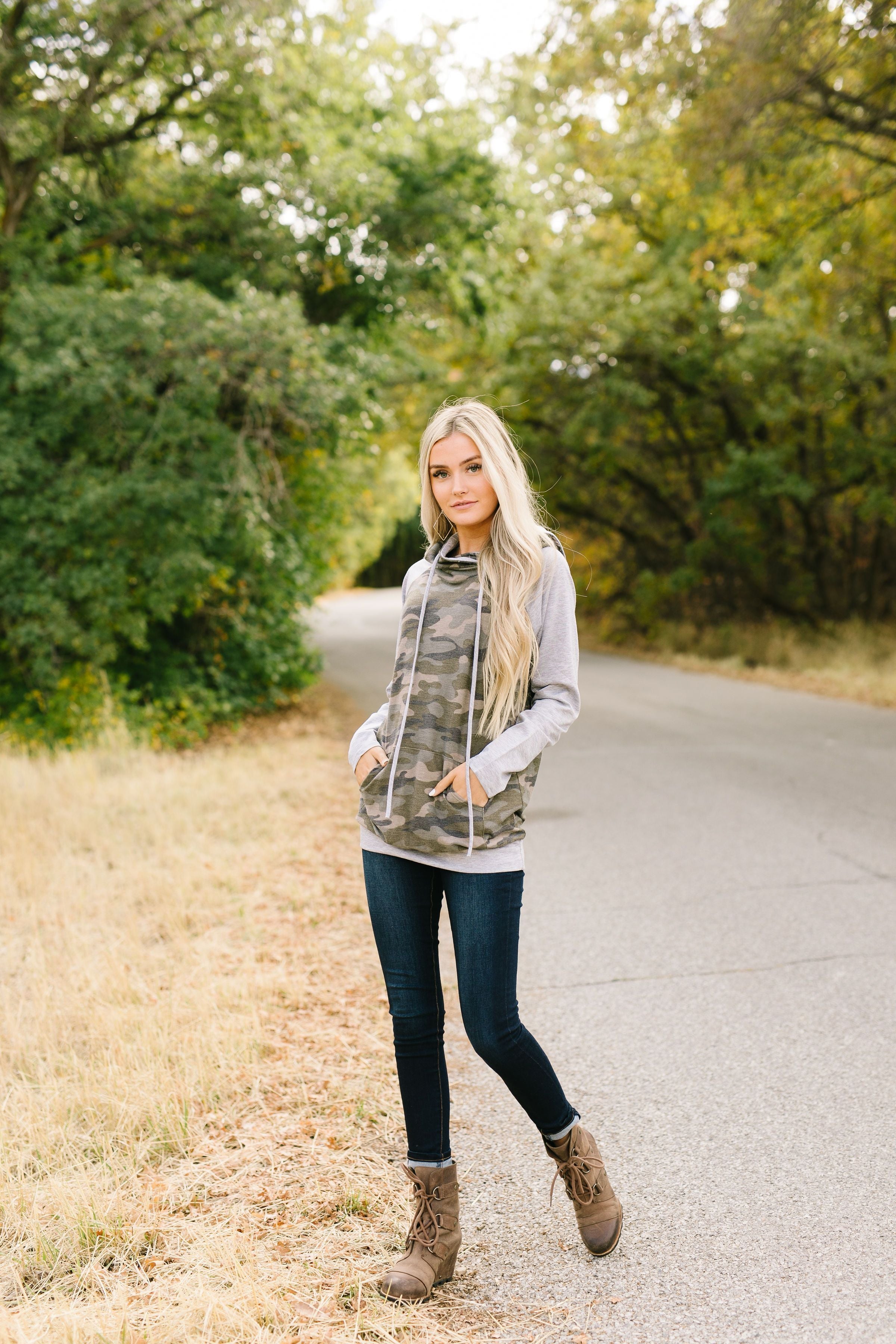Camo Is The New Black Hoodie - ALL SALES FINAL