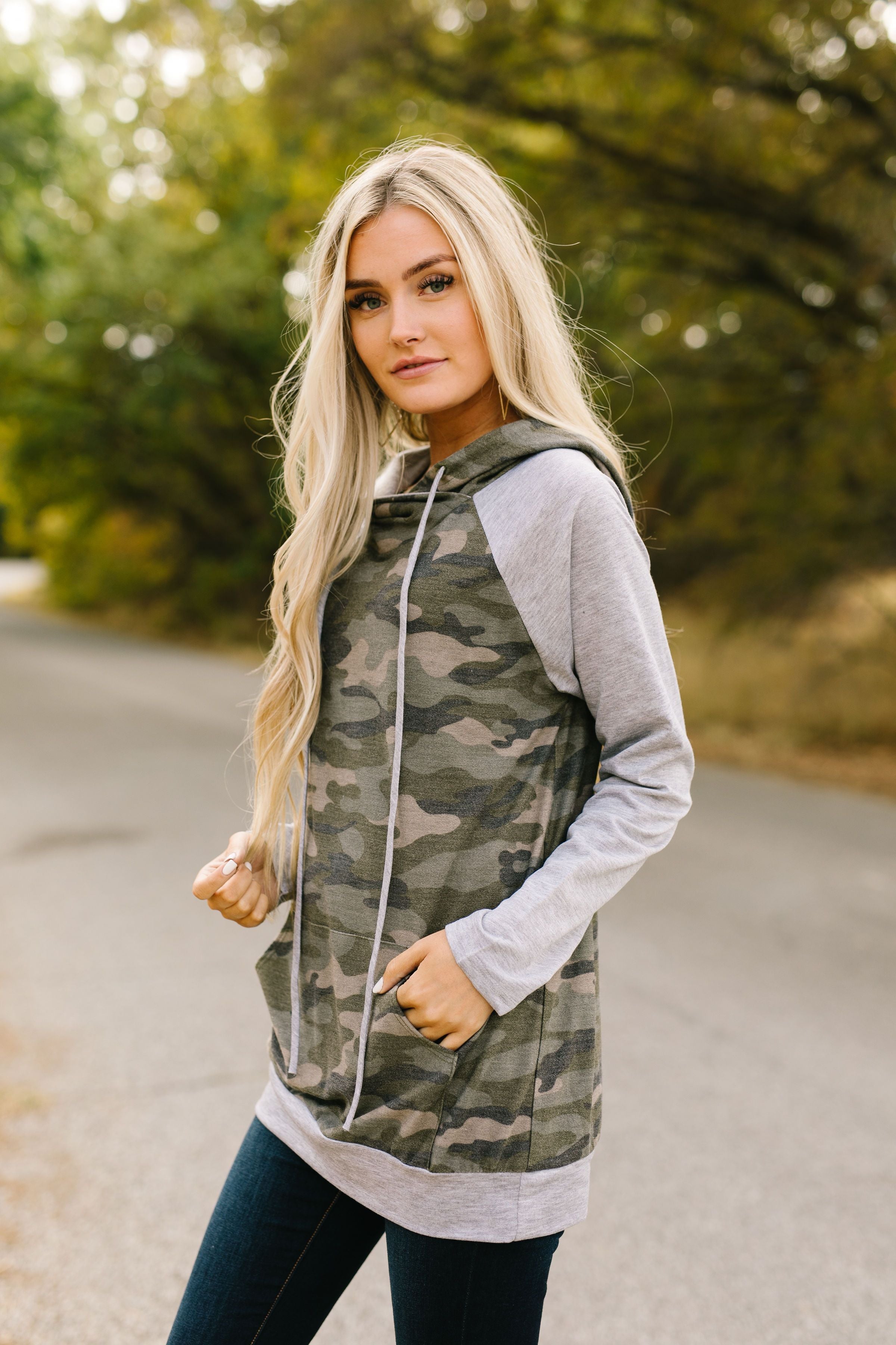 Camo Is The New Black Hoodie - ALL SALES FINAL