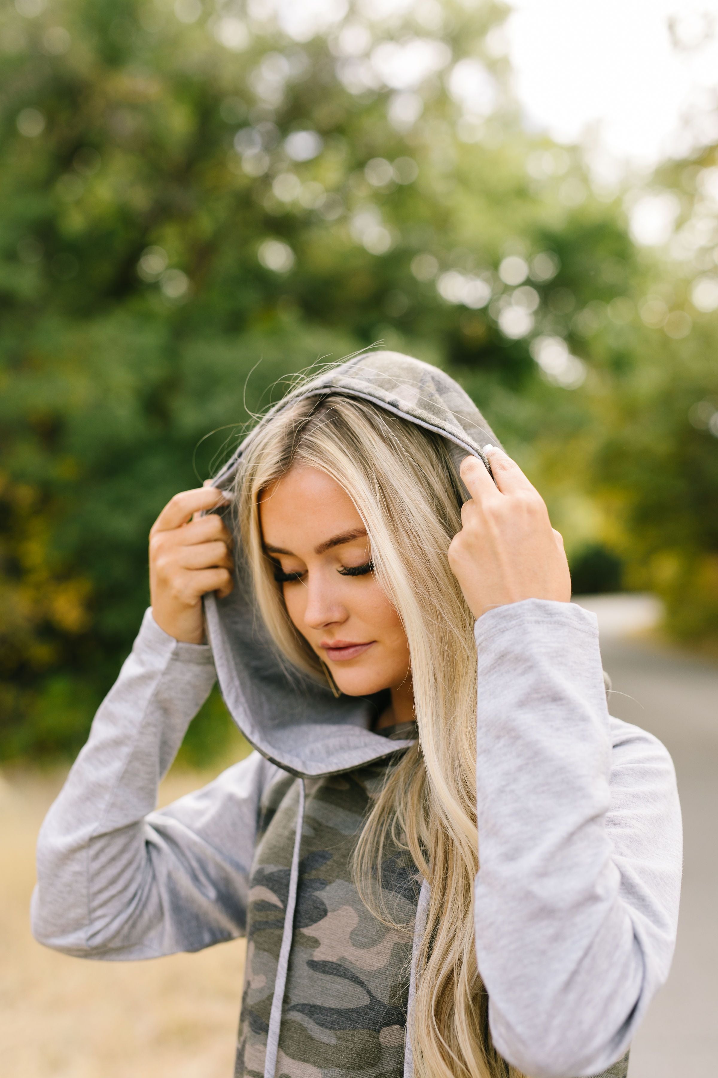 Camo Is The New Black Hoodie - ALL SALES FINAL