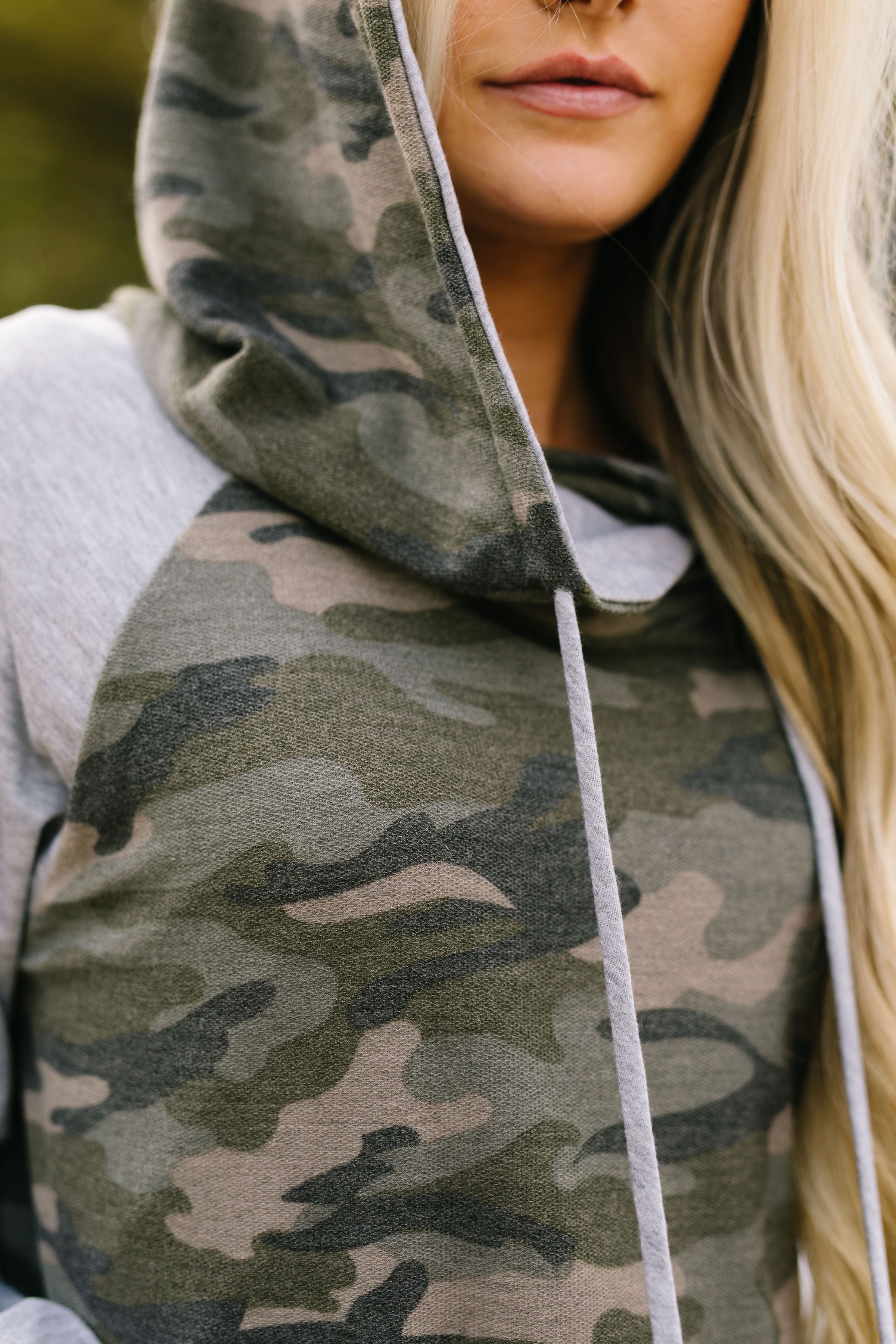 Camo Is The New Black Hoodie - ALL SALES FINAL