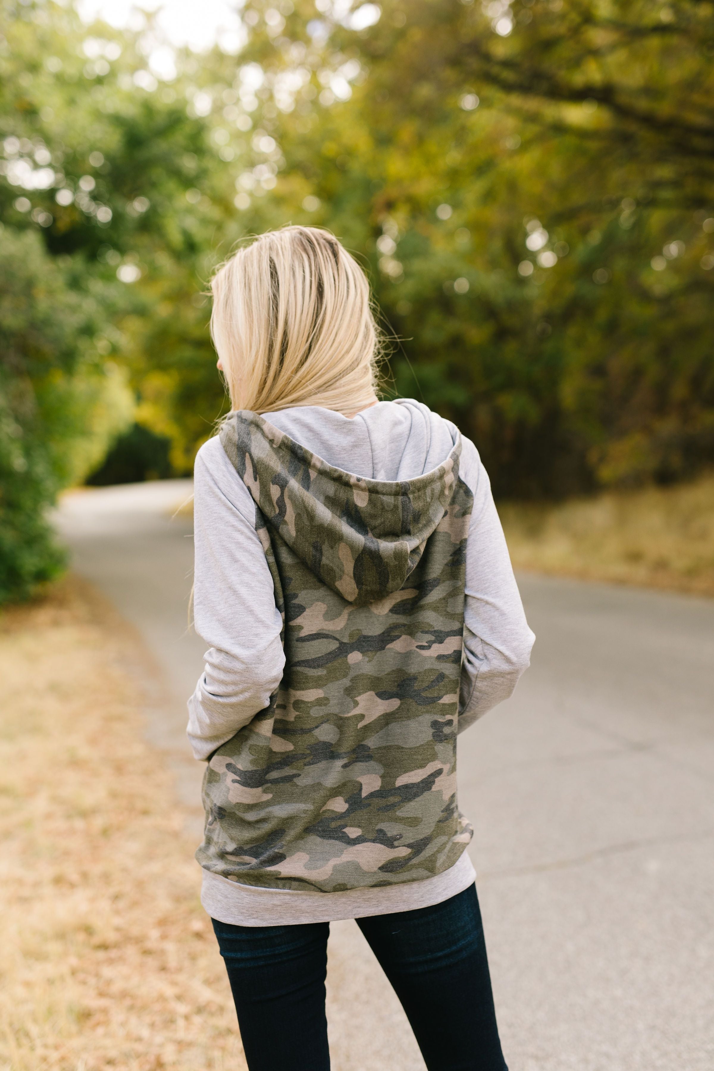 Camo Is The New Black Hoodie - ALL SALES FINAL