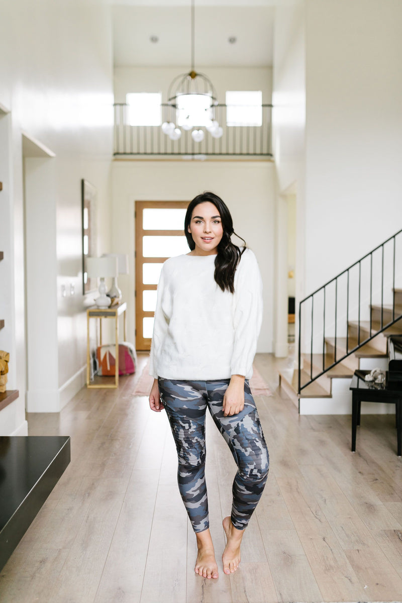 Camouflage Moto Leggings