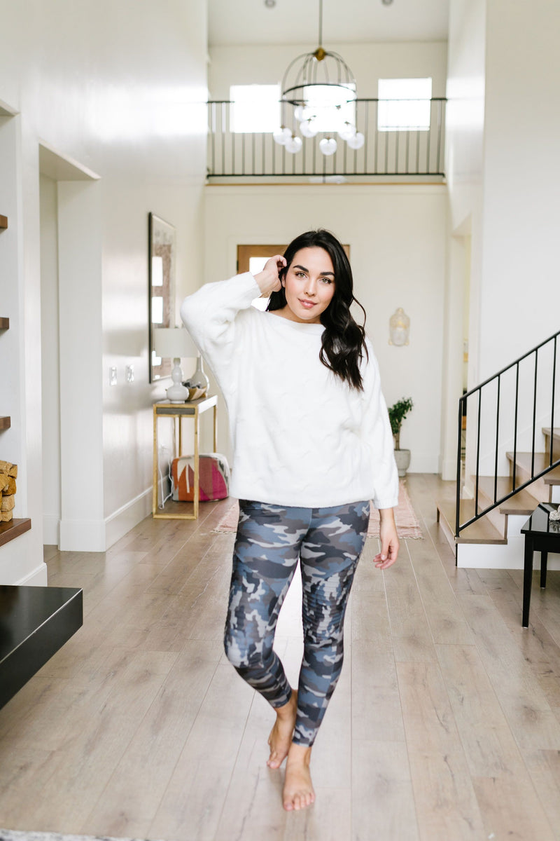 Camouflage Moto Leggings