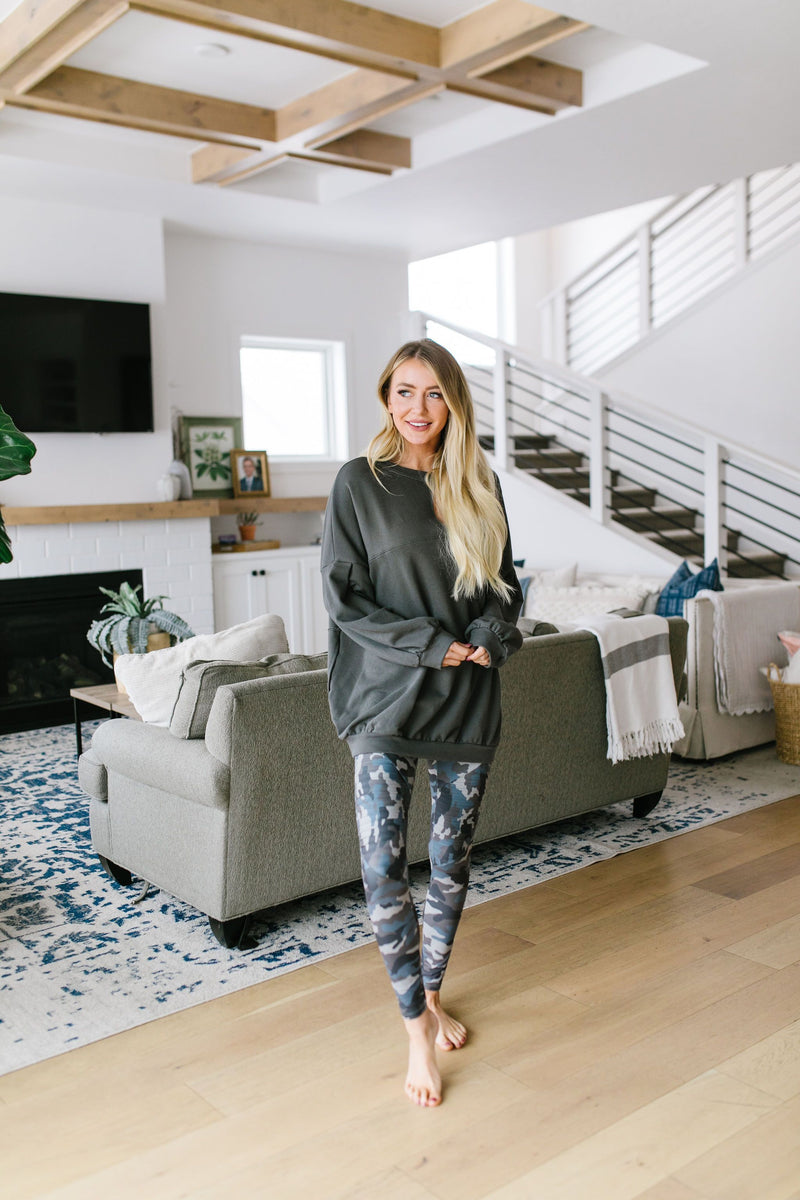 Camouflage Moto Leggings