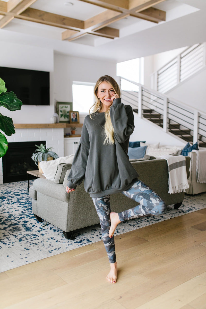 Camouflage Moto Leggings