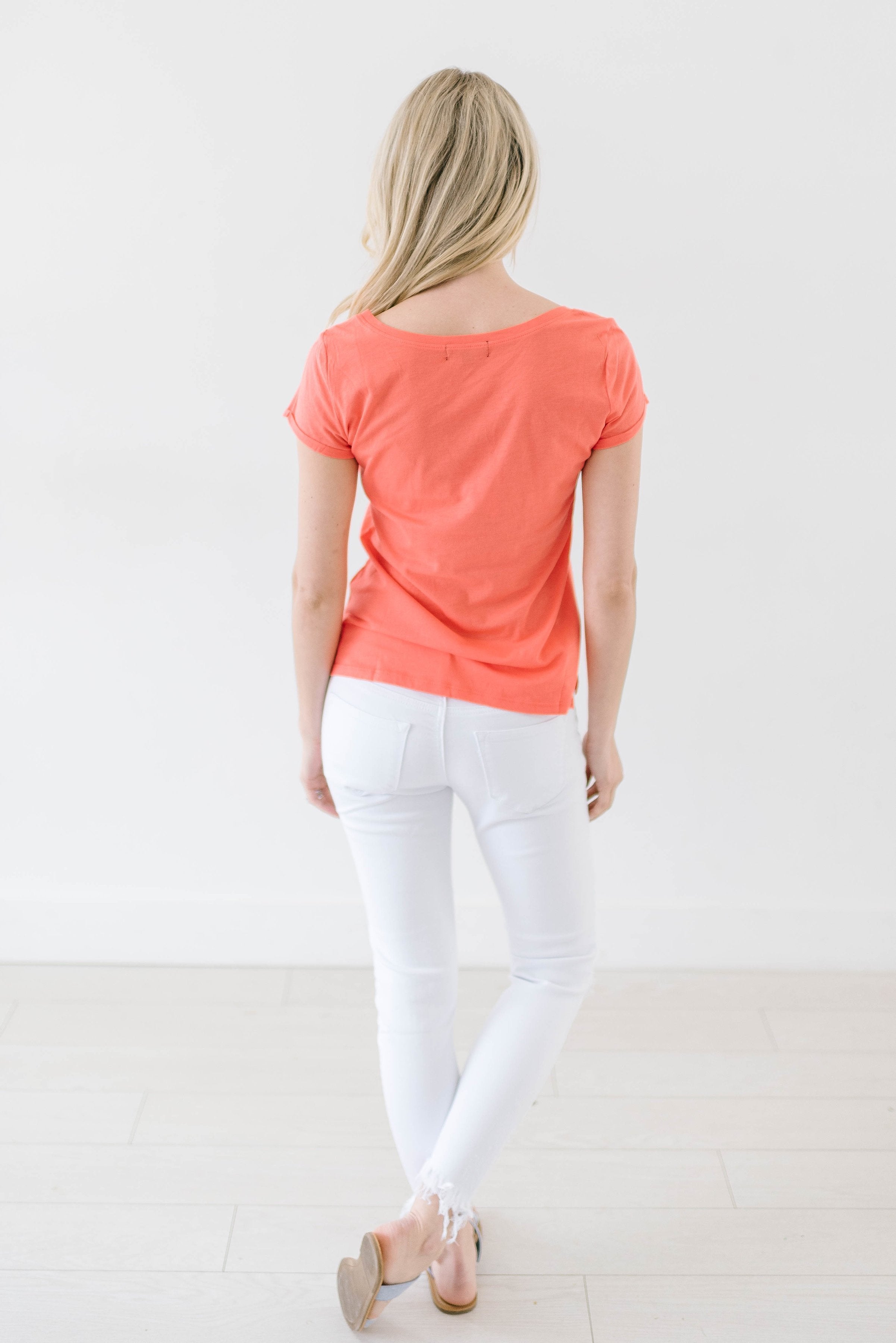 Cassie Coral Tee