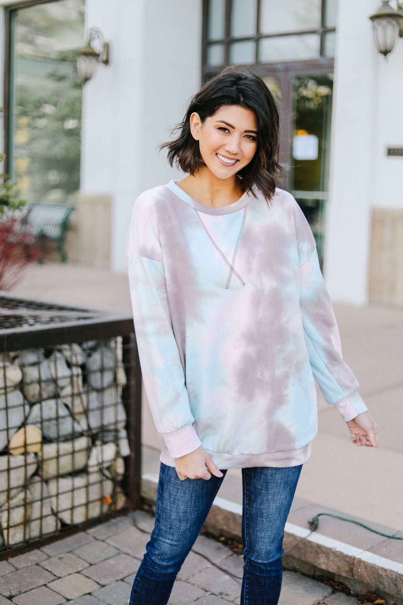 Cotton Candy Clouds Top