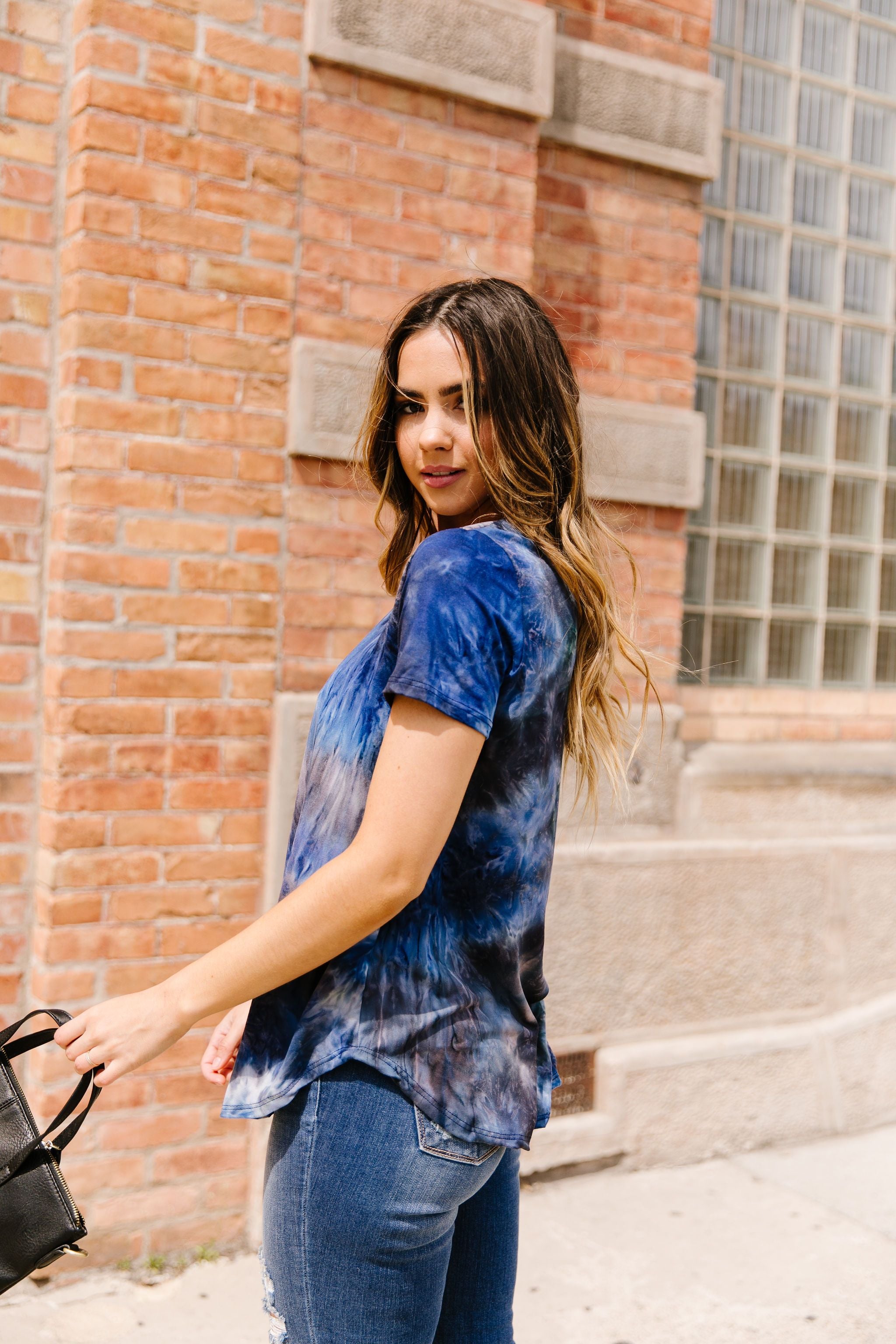 Cross My Heart, Hope To Tie Dye Top