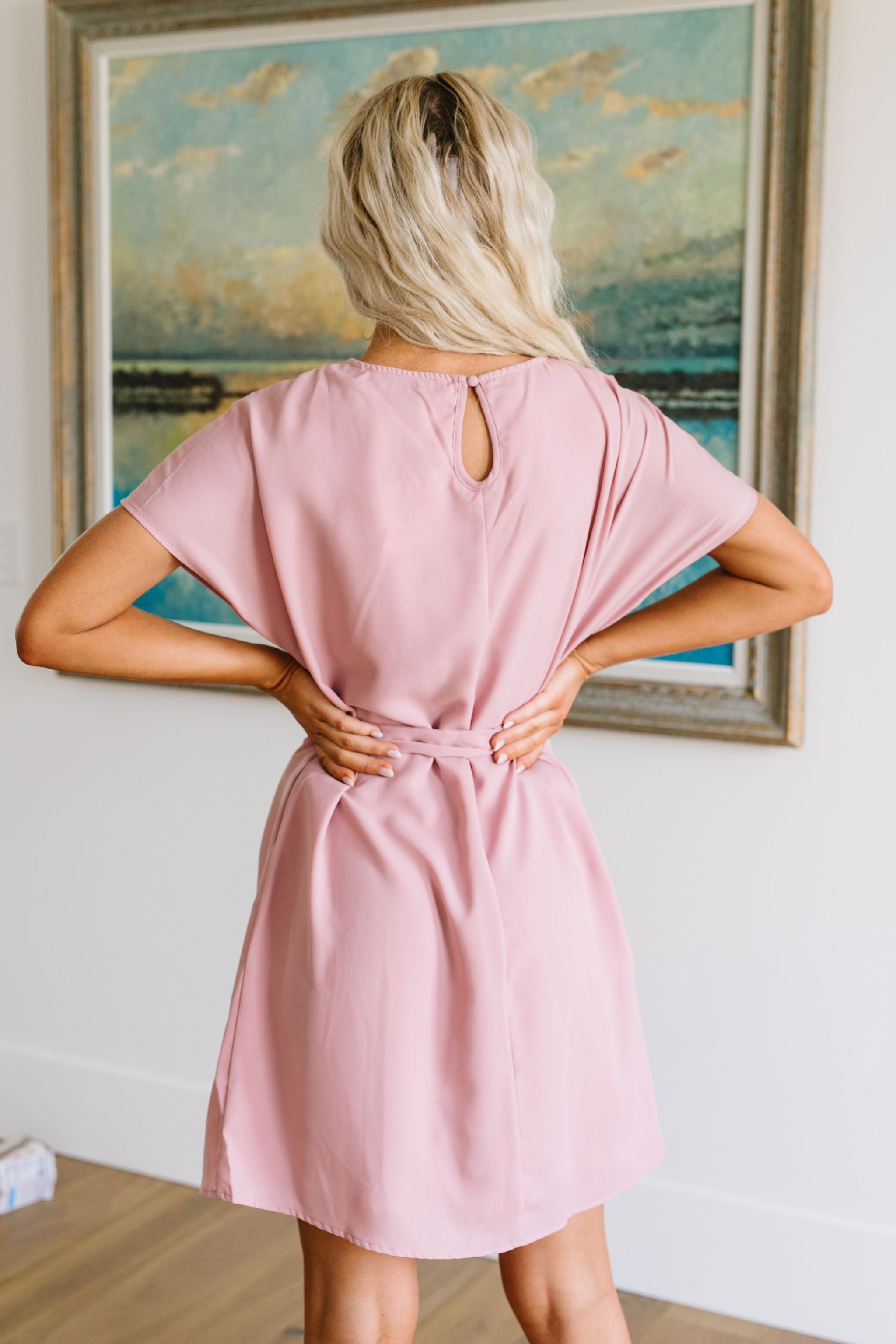 Cut Flowers Shift Dress