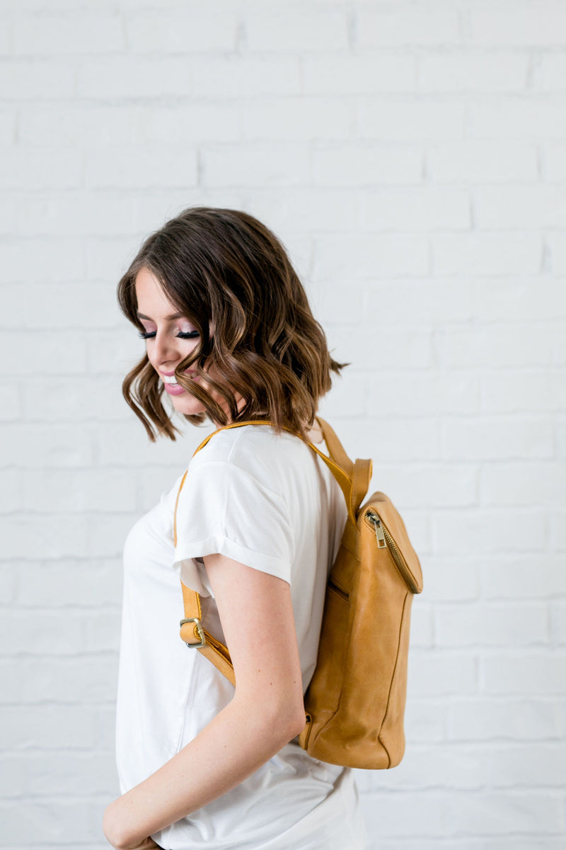 Dijon Distressed Backpack