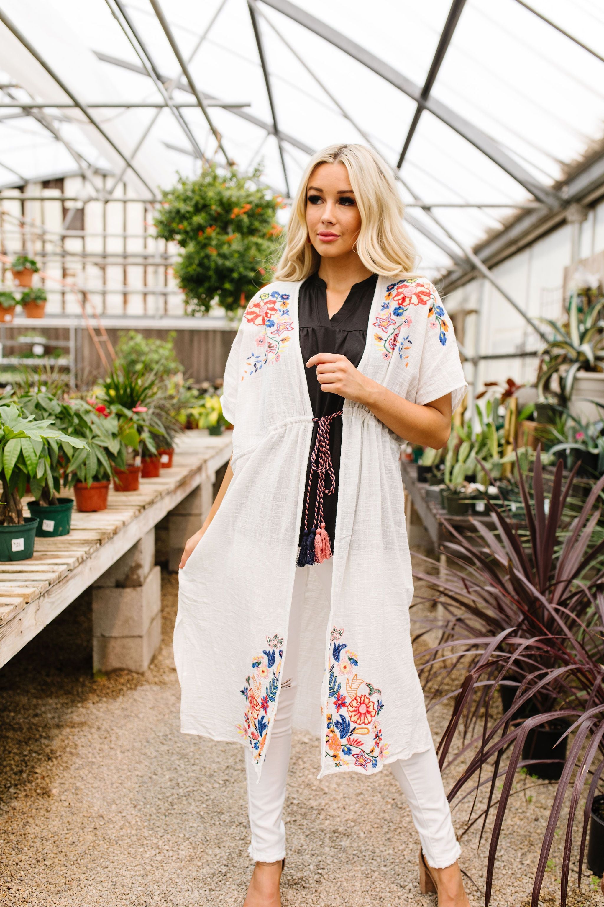 Divine Embroidered Kimono