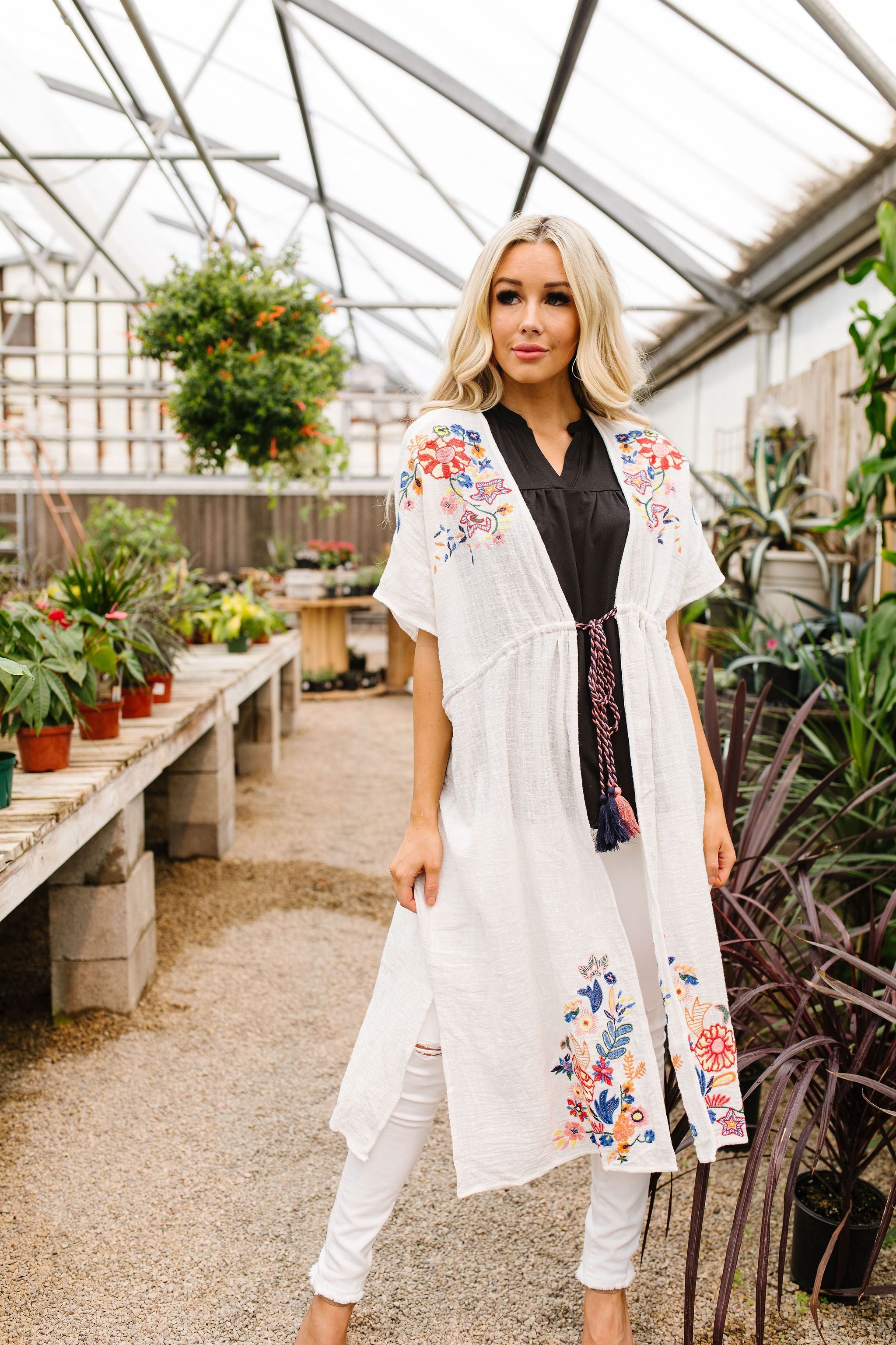 Divine Embroidered Kimono