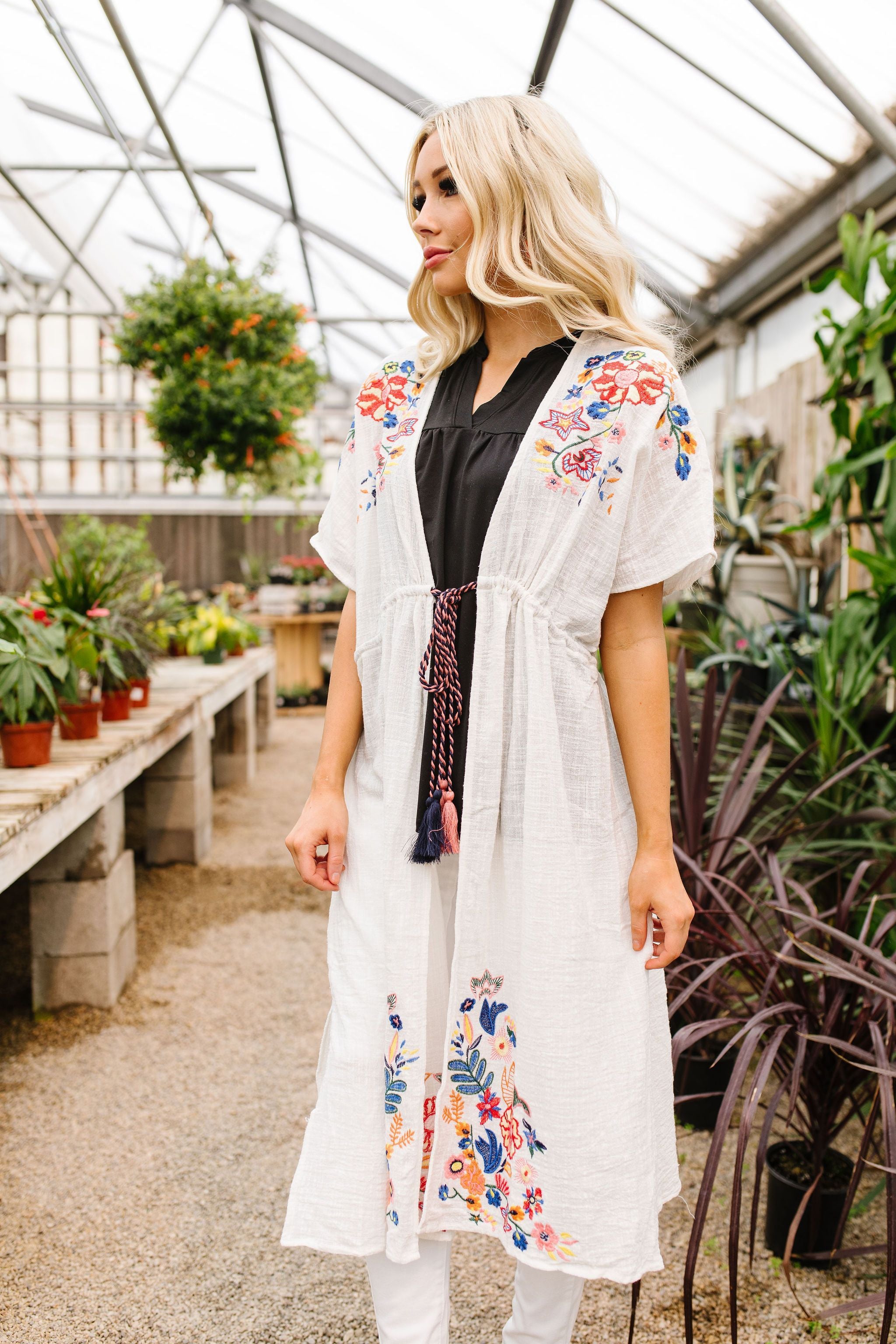 Divine Embroidered Kimono