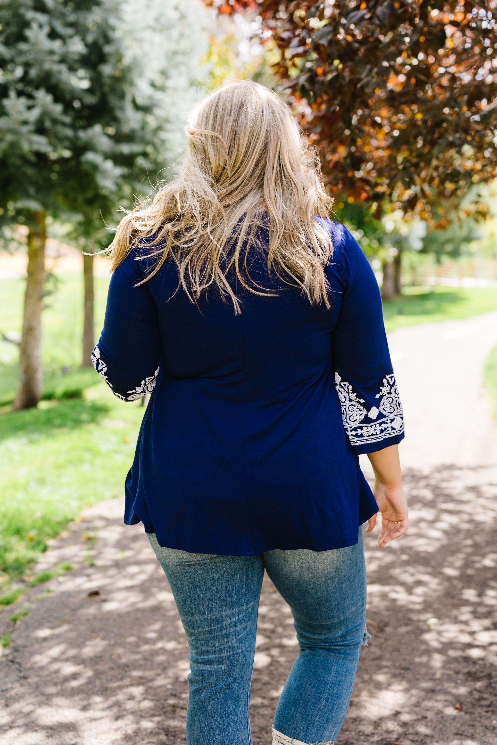 Embroidered Illusions Tunic