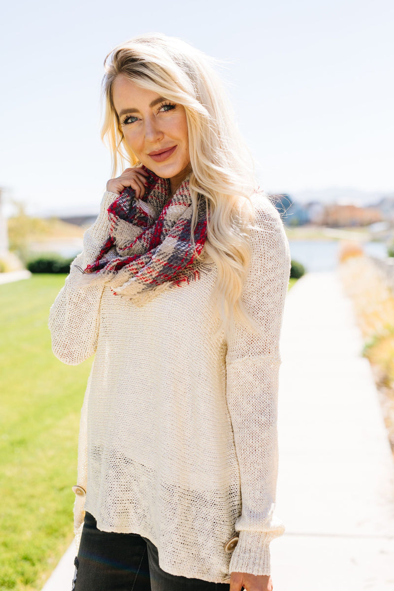 Fall And Beyond Infinity Scarf In Camel