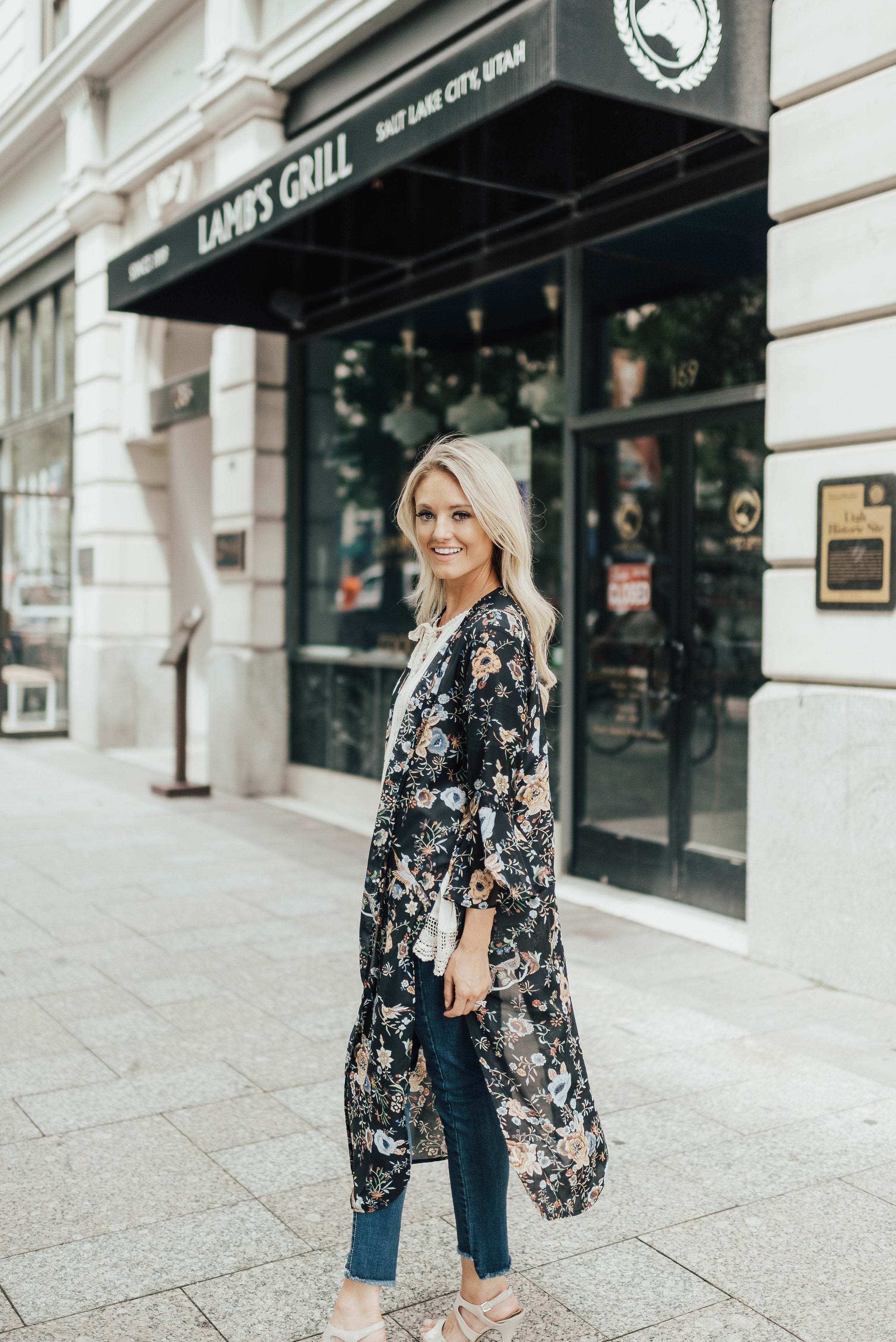 Flora + Fowl Kimono