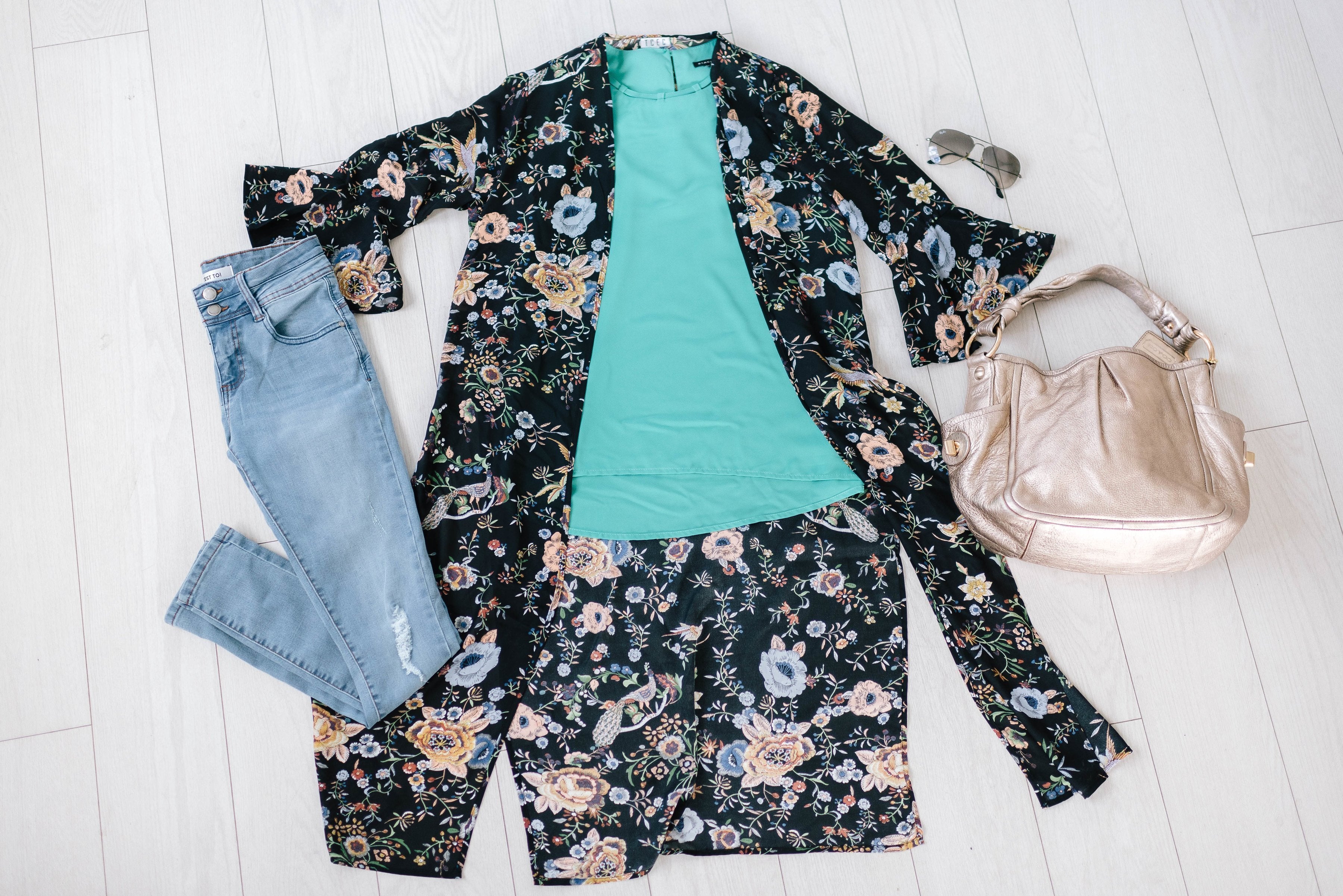 Flora + Fowl Kimono