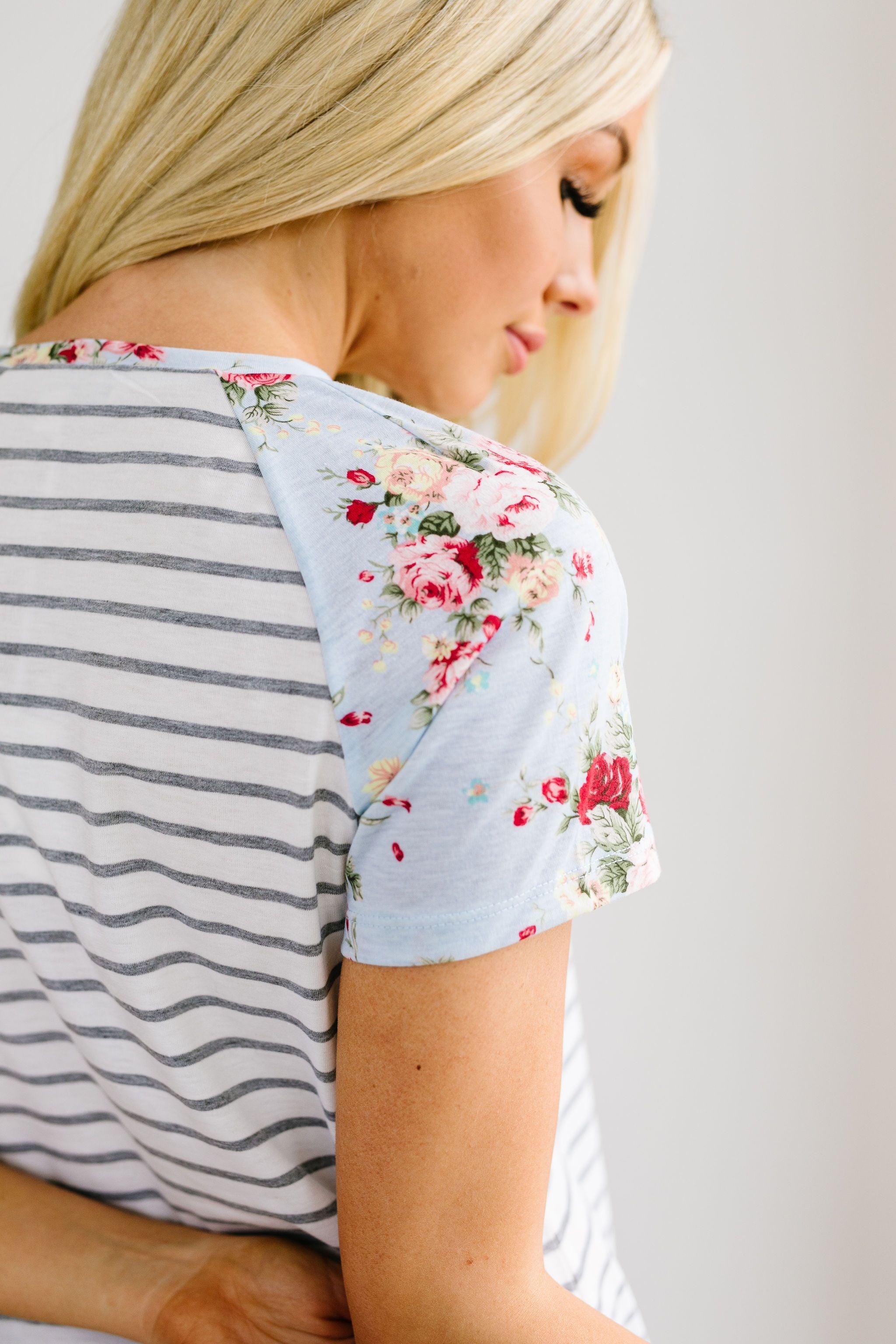 Flowers & Fun Raglan Top