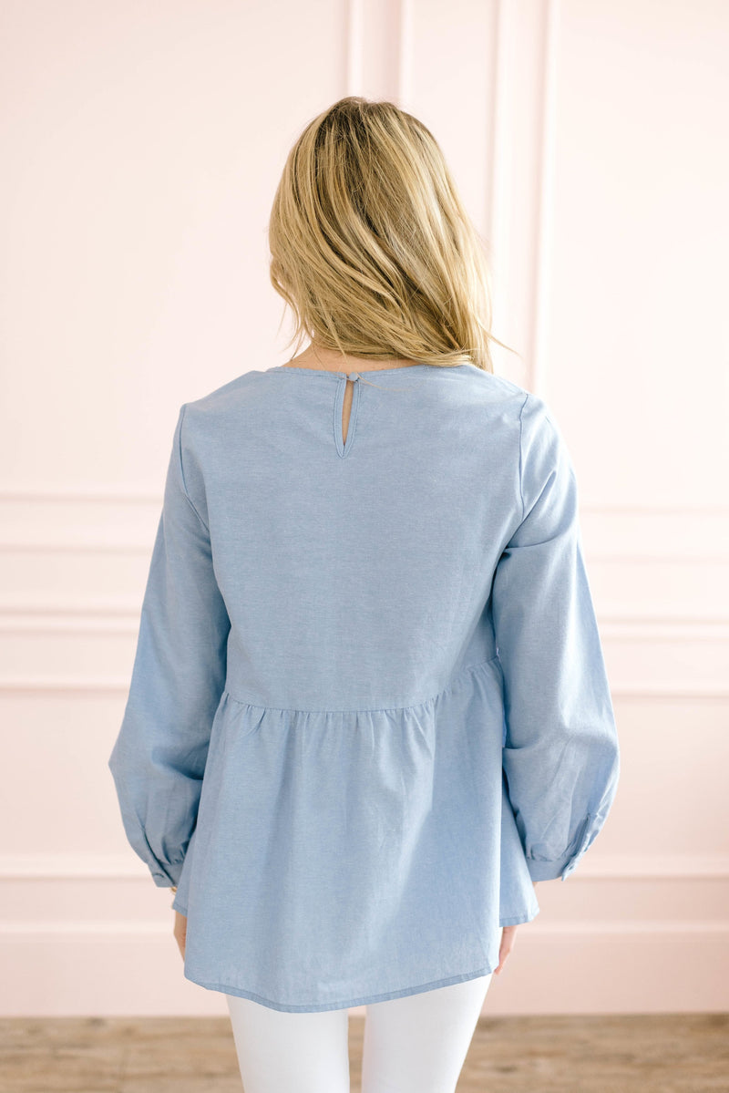 Forget Me Knot Long Sleeve Top
