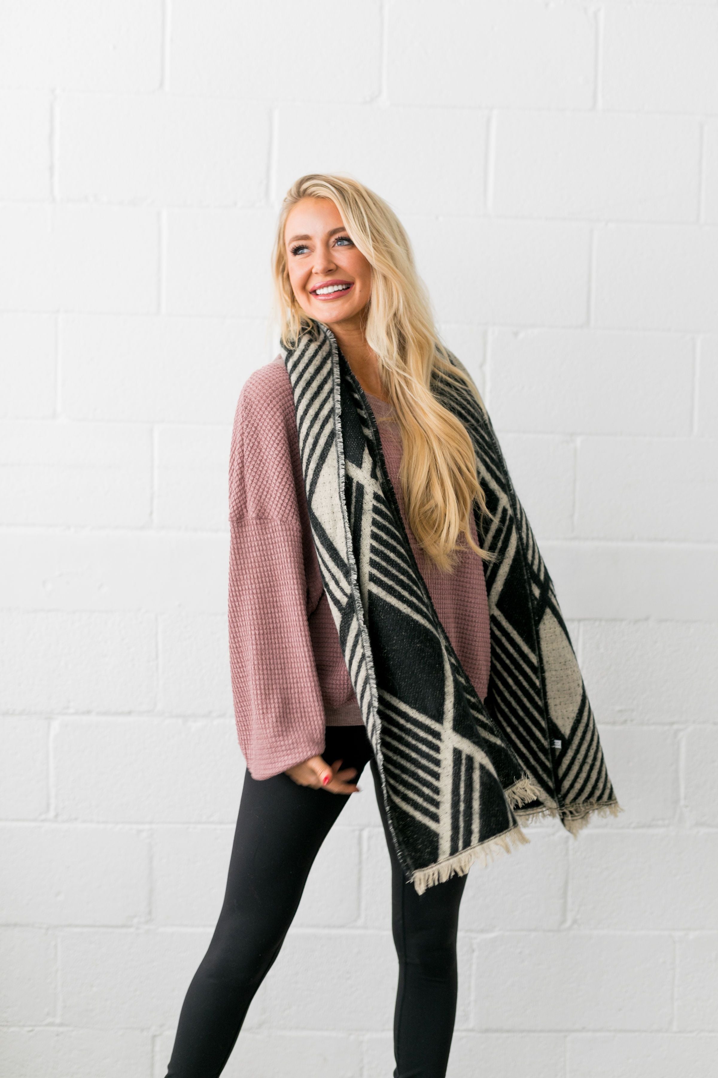 Full Tilt Fringed Scarf