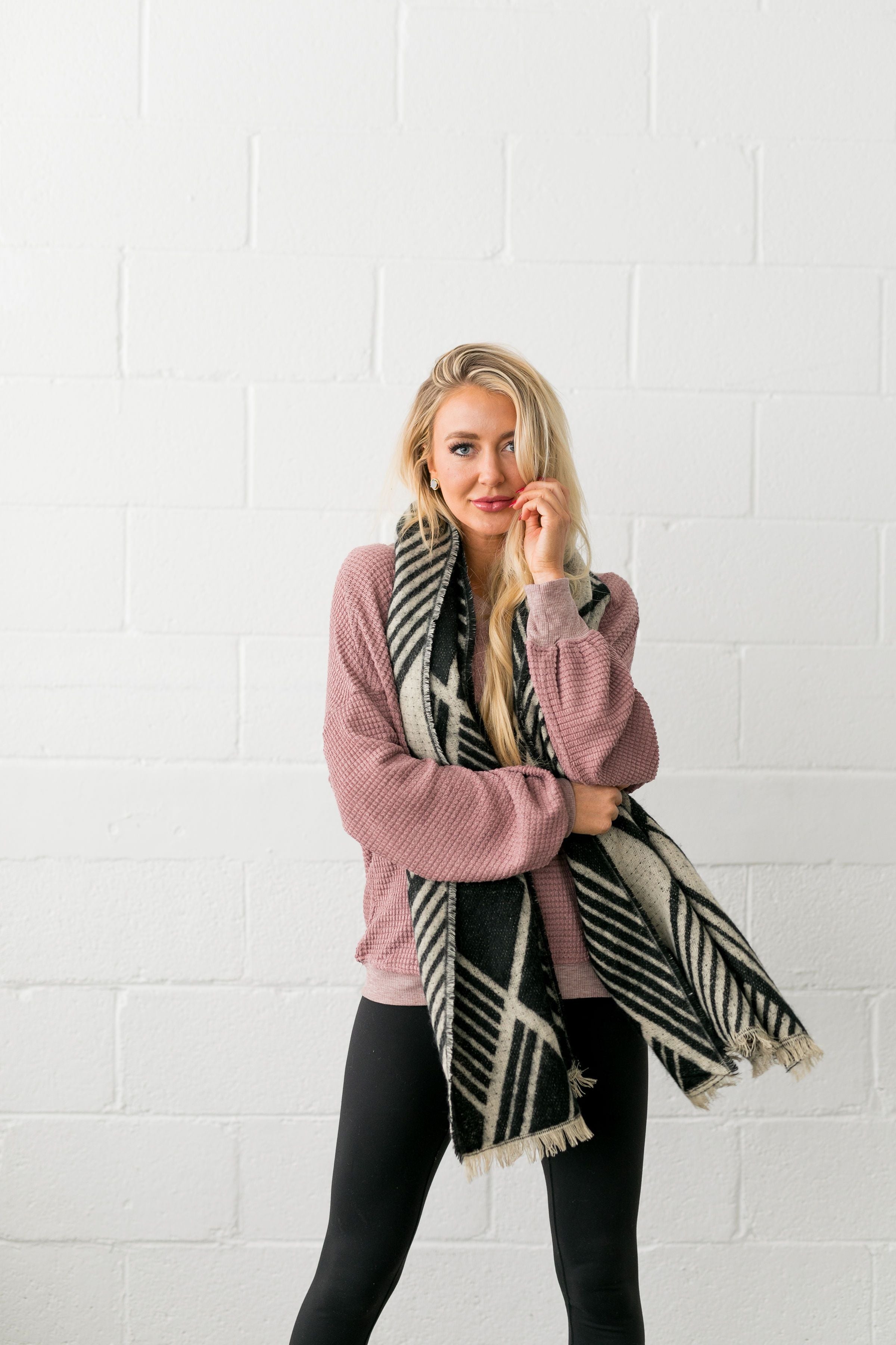 Full Tilt Fringed Scarf