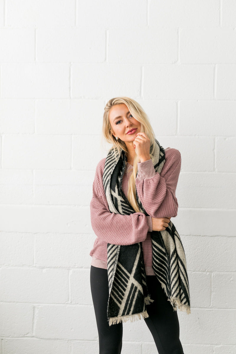 Full Tilt Fringed Scarf