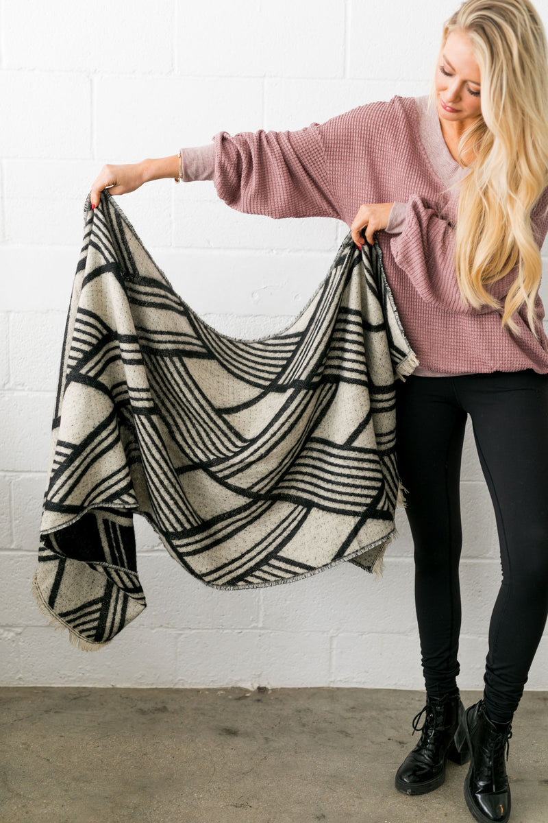 Full Tilt Fringed Scarf