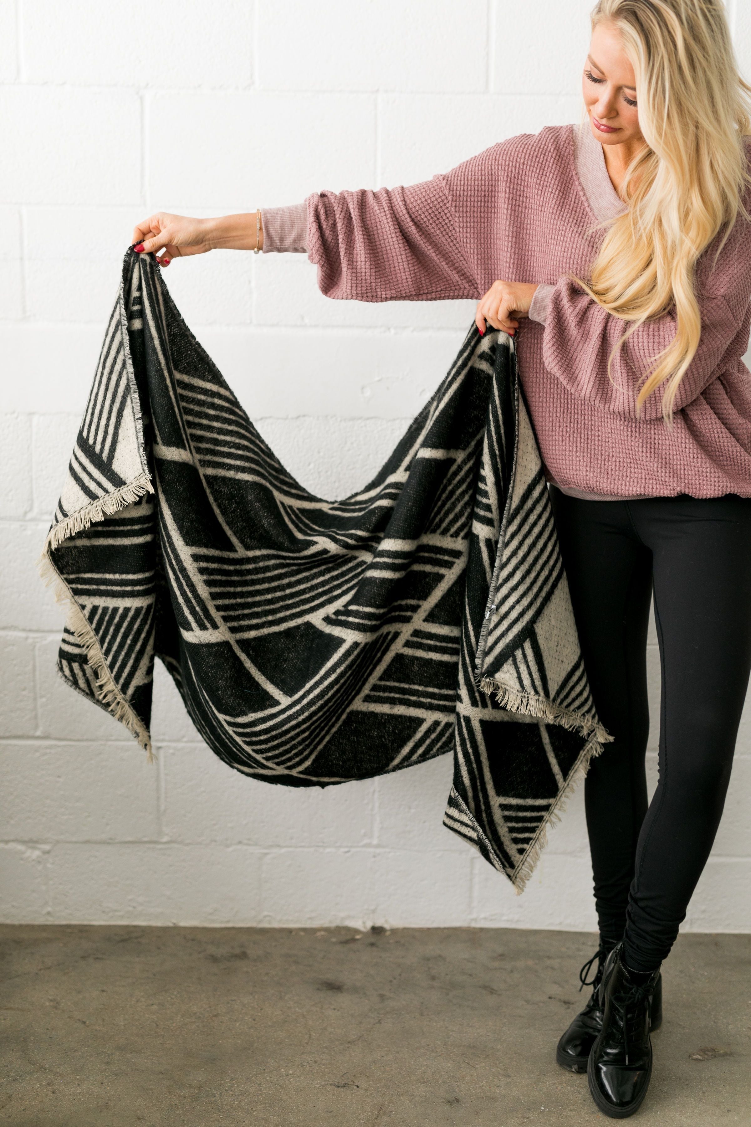 Full Tilt Fringed Scarf