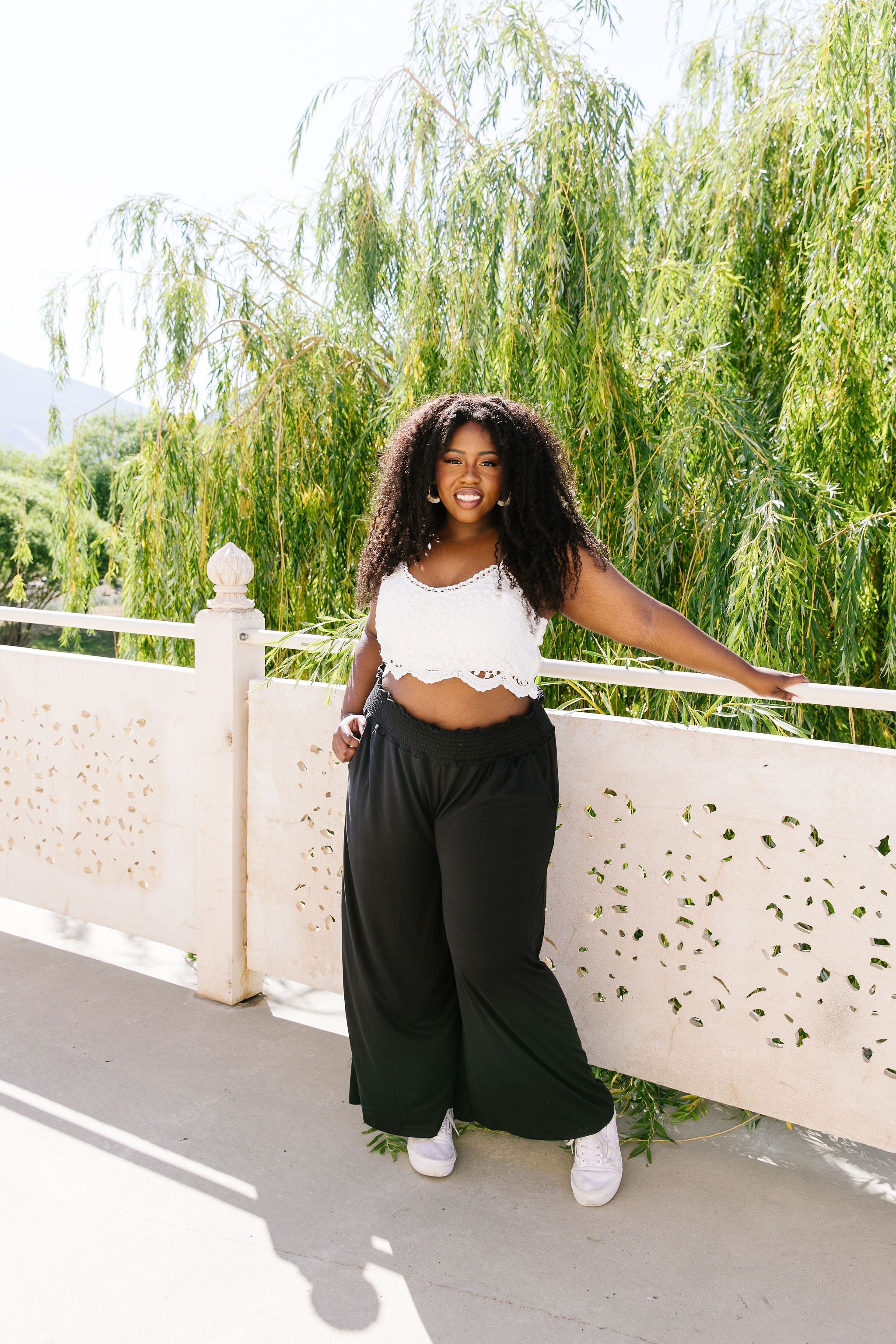 Go Get 'Em Gaucho Pants In Black