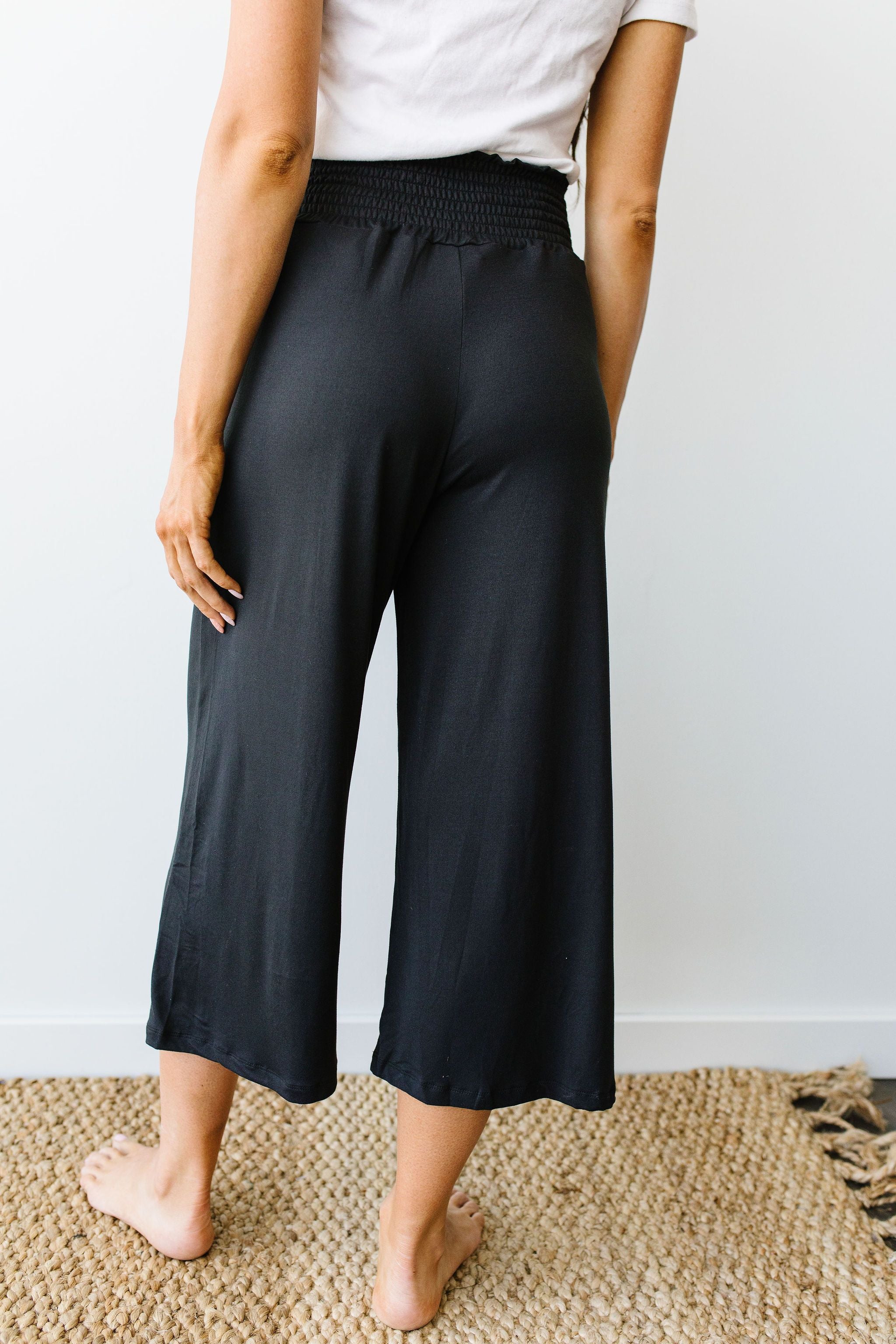 Go Get 'Em Gaucho Pants In Black