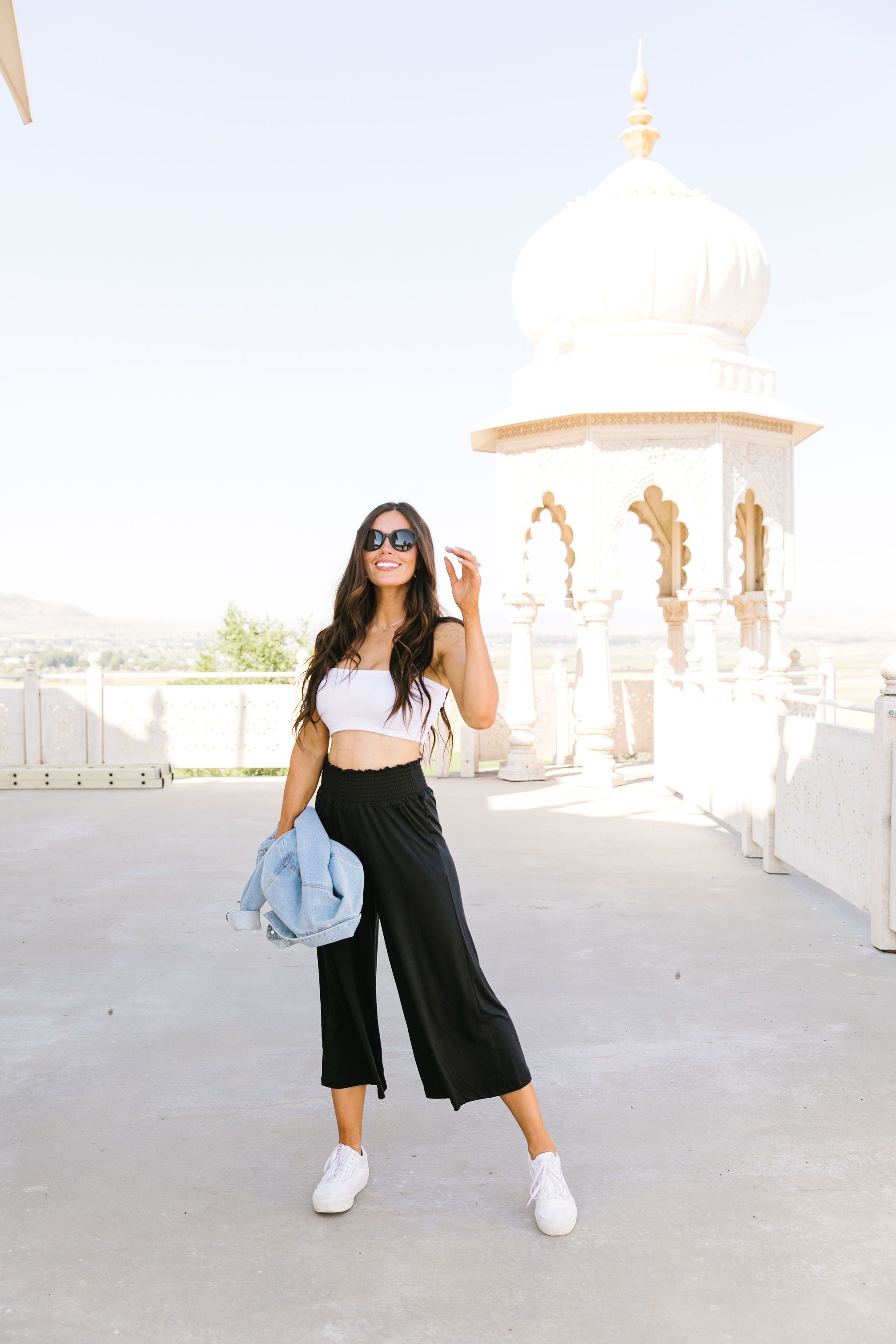 Go Get 'Em Gaucho Pants In Black