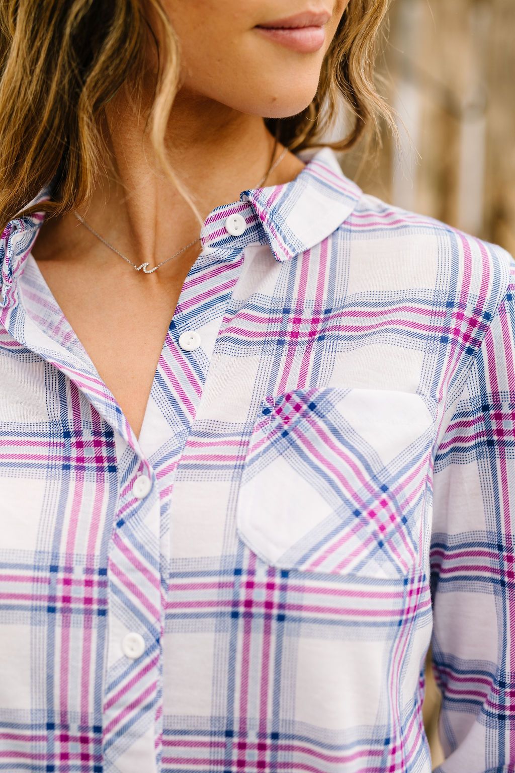 Happy Plaid Button-Down - 5/28/2020