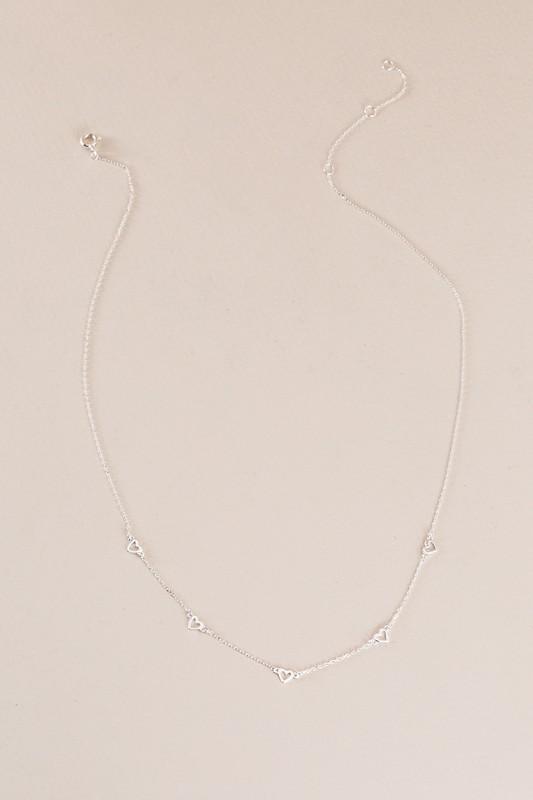 Heart's Desire Sterling Silver Necklace - ALL SALES FINAL