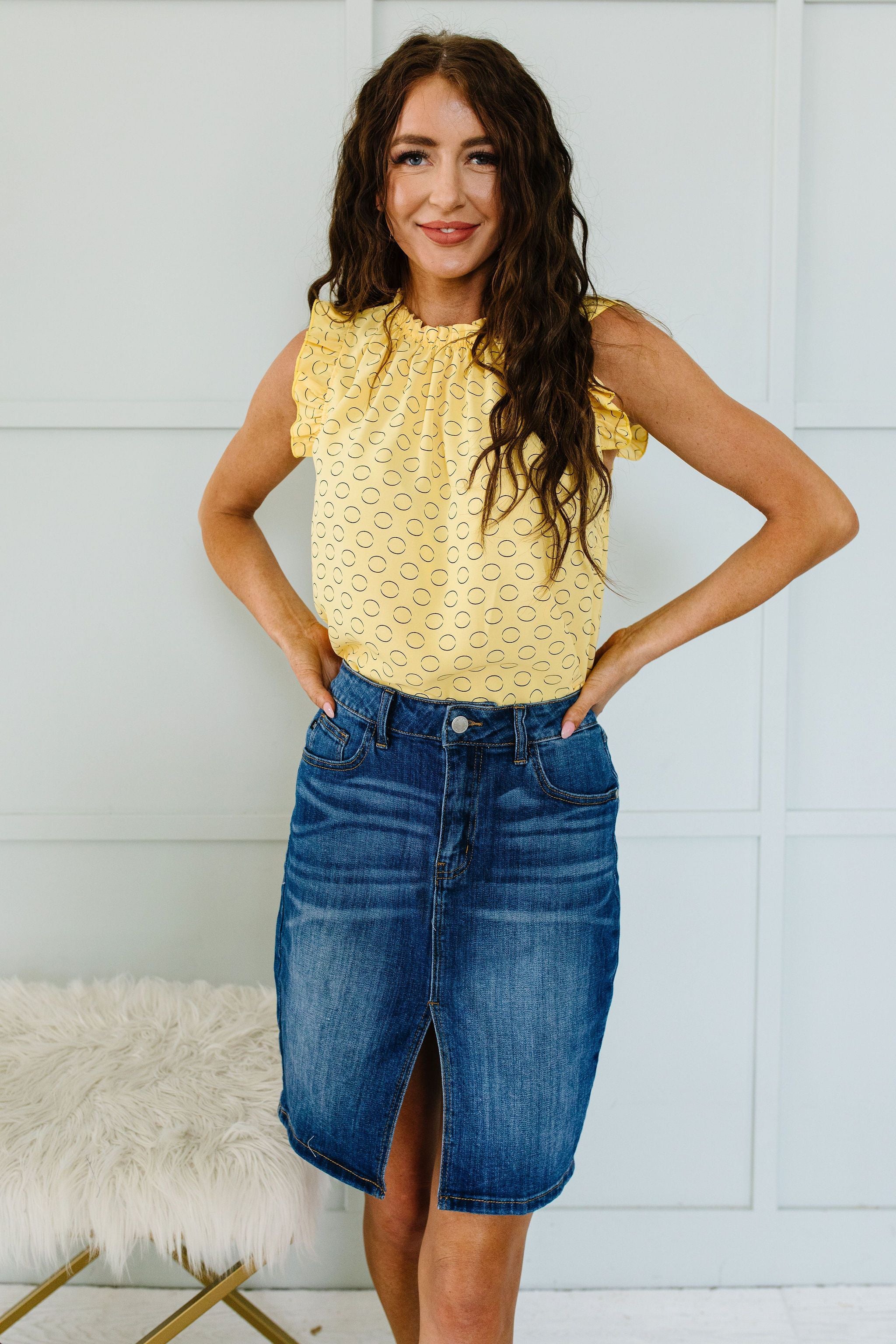Heyday Ruffled Blouse