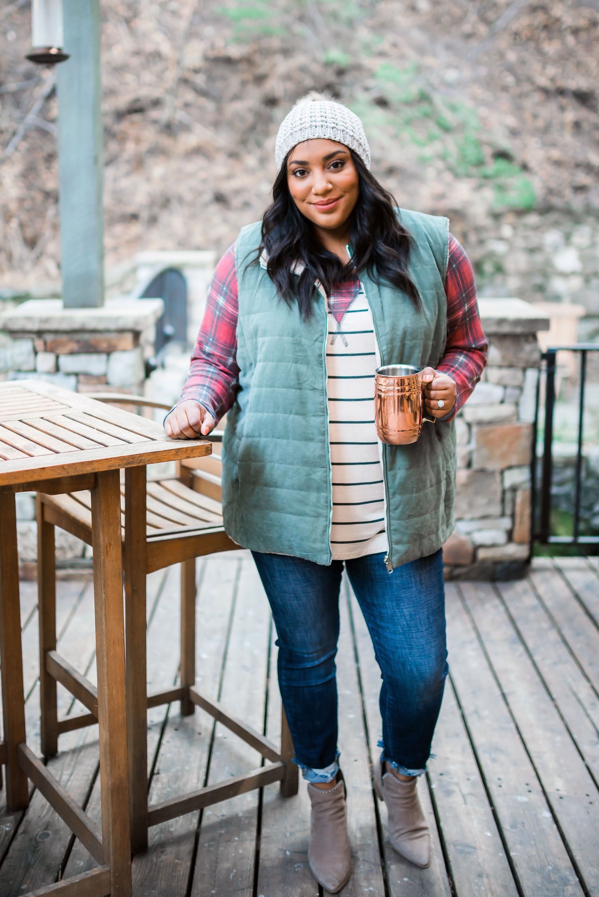 Home For The Holidays Raglan Top