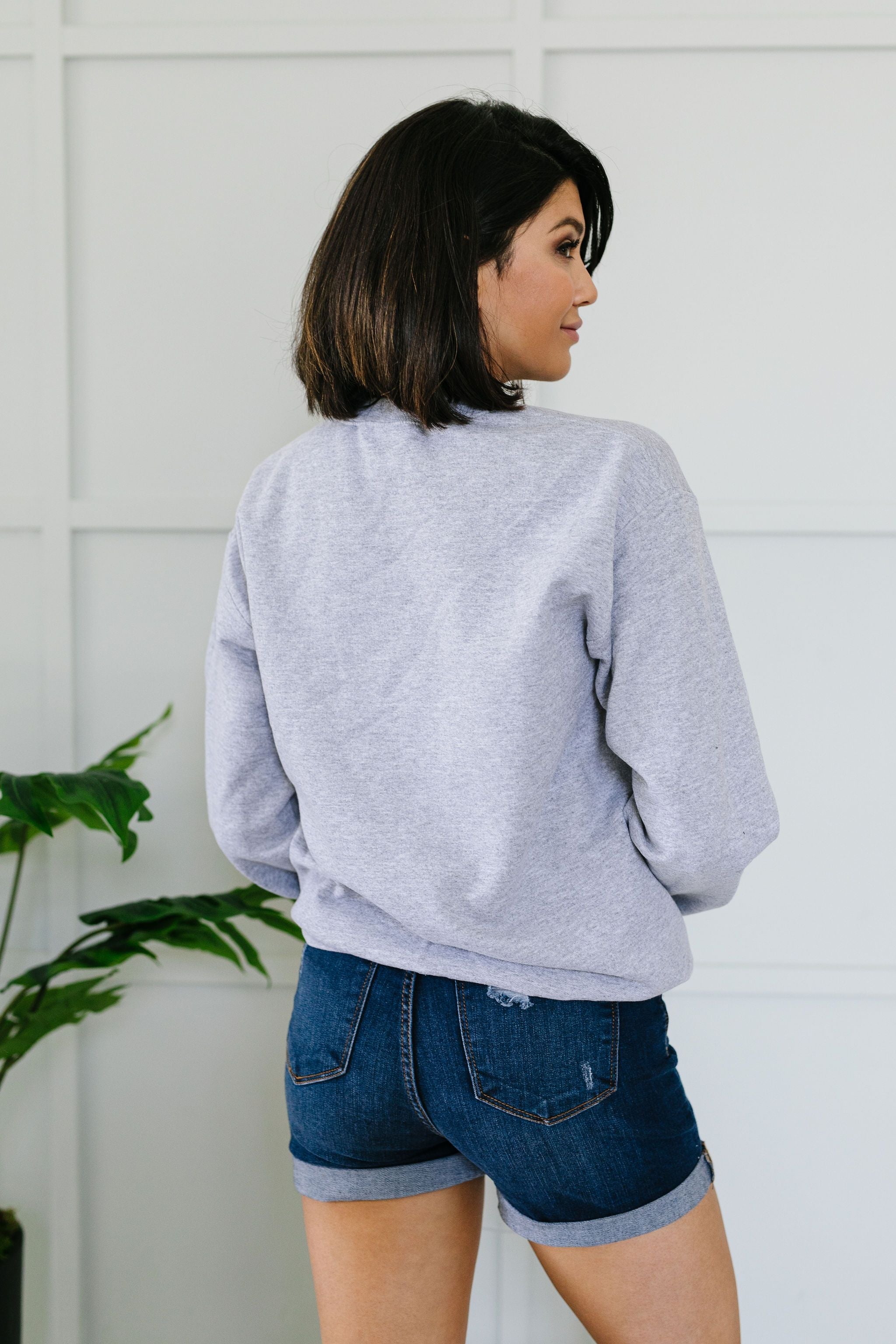 Homebody Heather Gray Sweatshirt