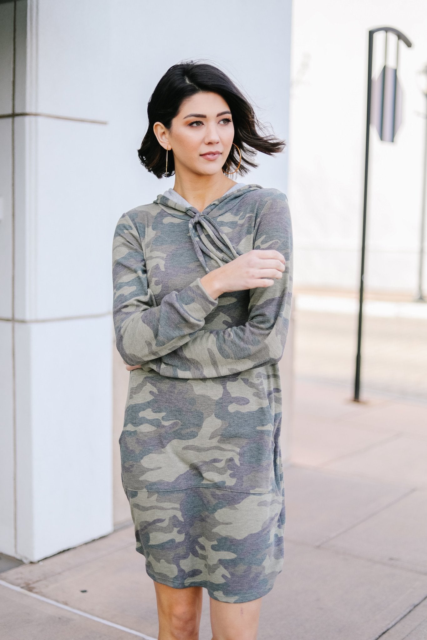 In Plain Sight Camouflage Dress